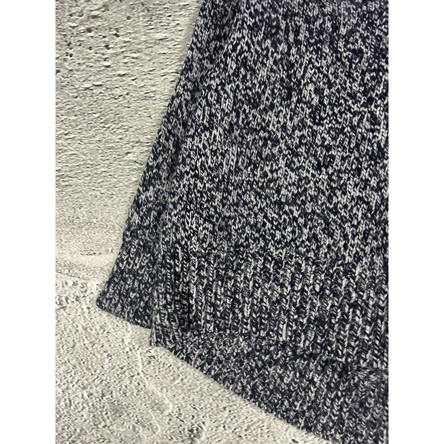Acne sweater Ruth Twister Paw11 black grey knit