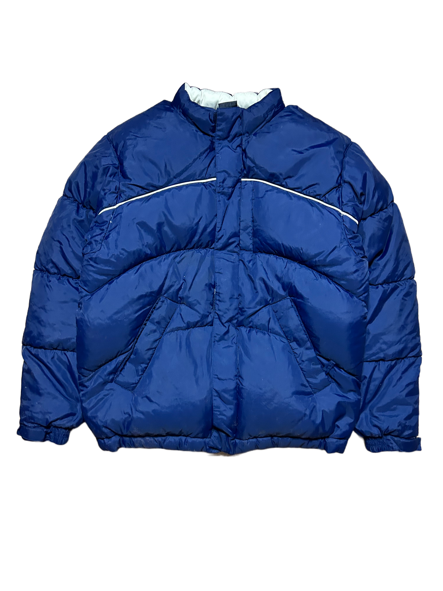 Nike vintage navy puffer jacket Athletic 2000s