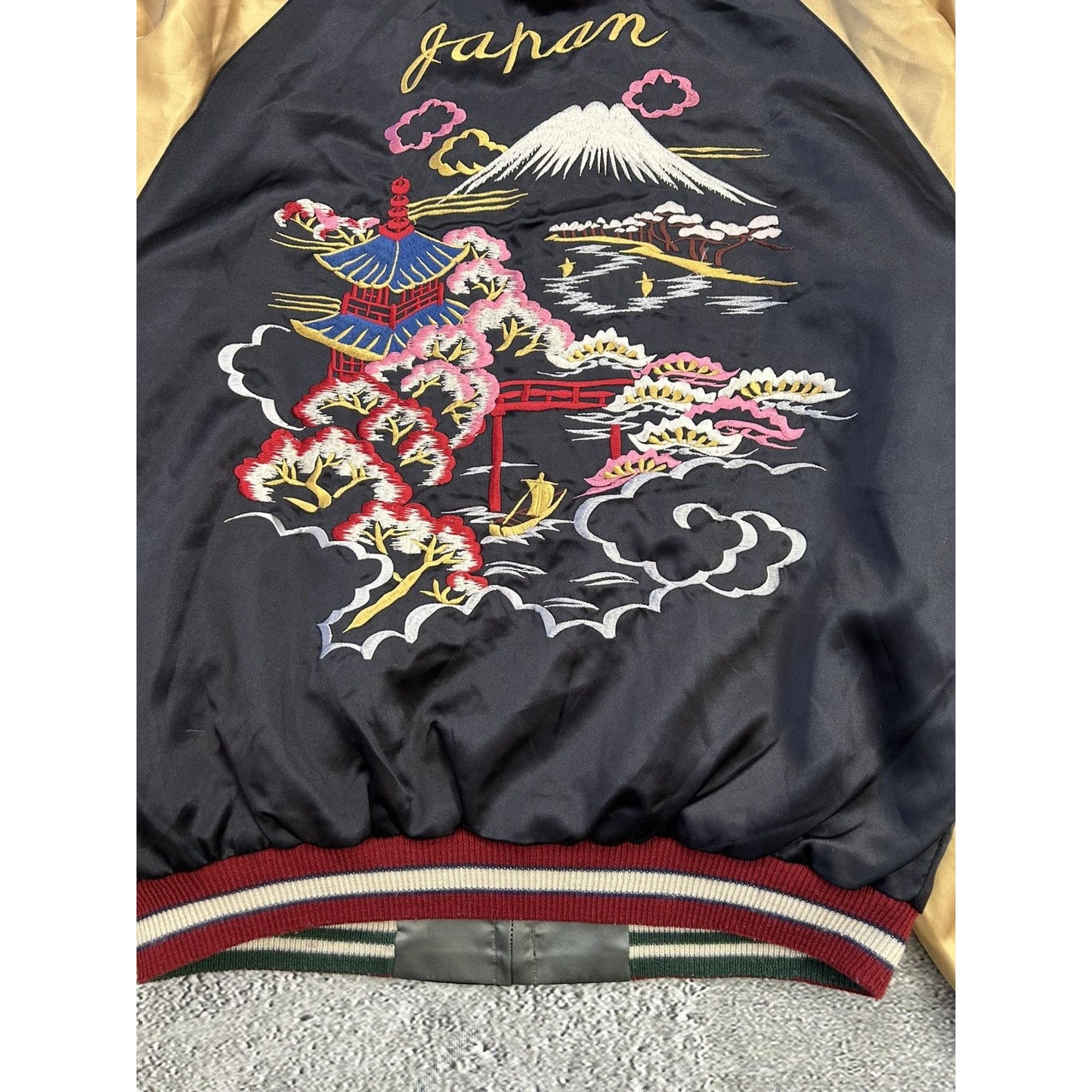 Tailor Toyo vintage reversible souvenir jacket sukajan