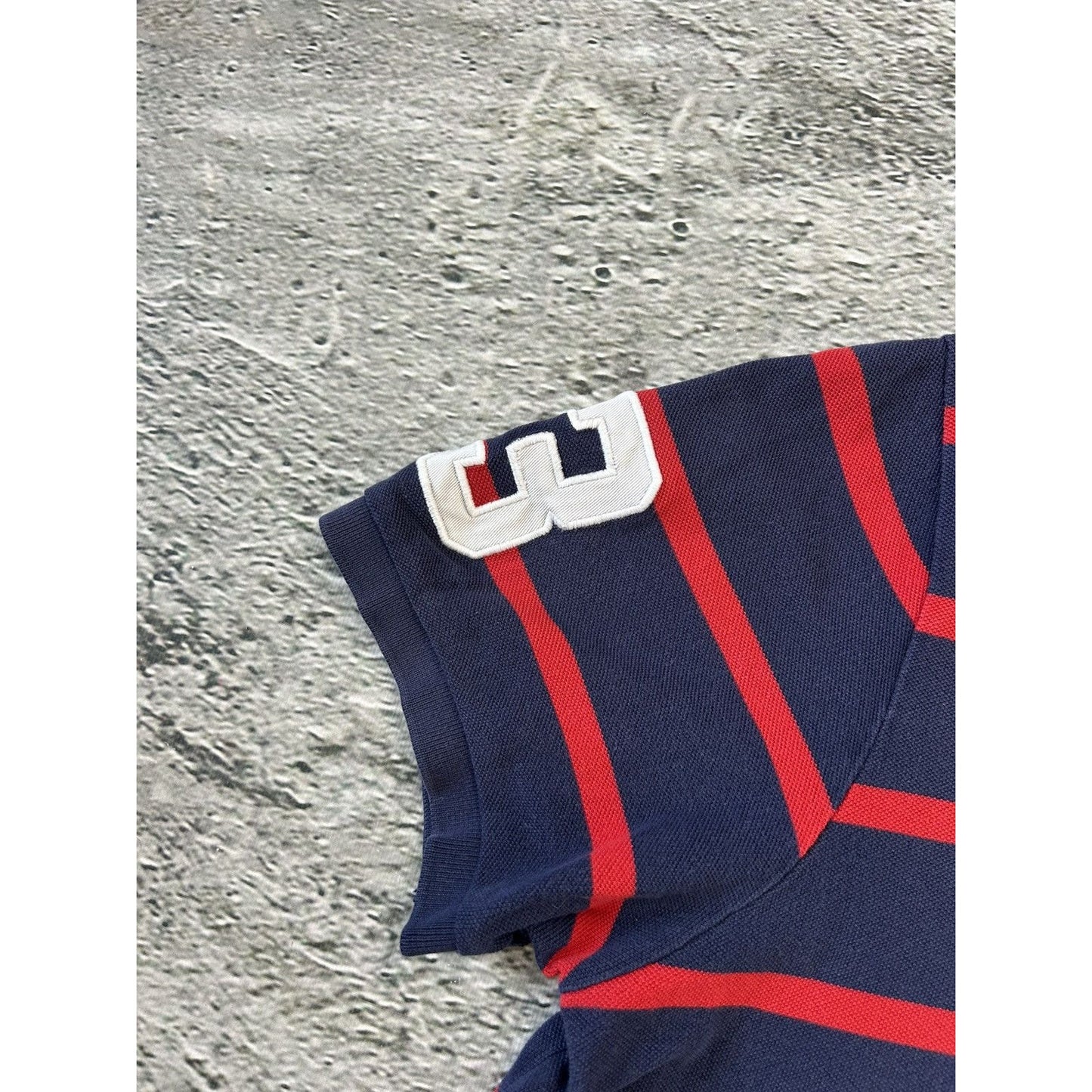 Chief Keef Polo Ralph Lauren navy red striped big pony