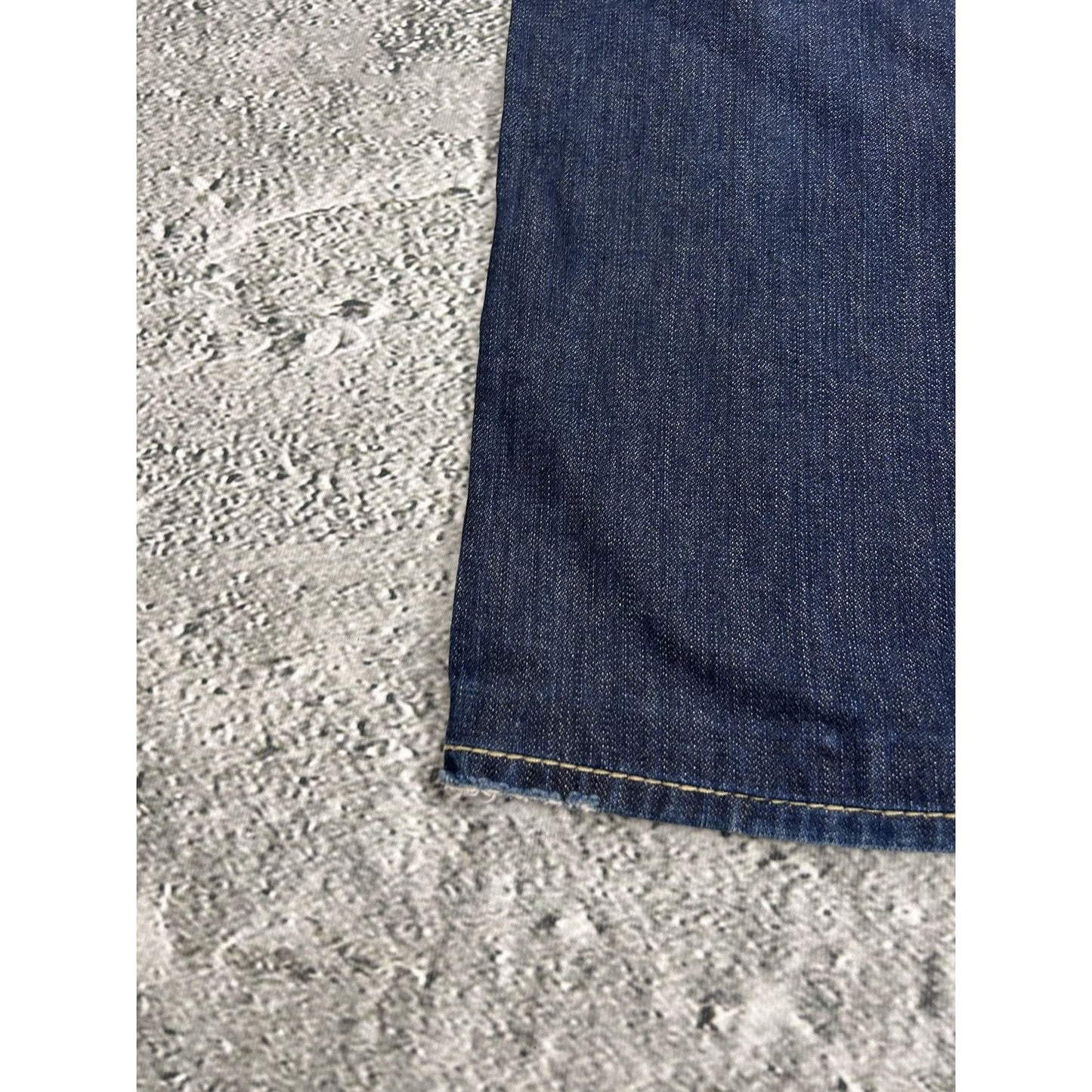 True Religion vintage blue jeans Rainbow Ricky thick stitch