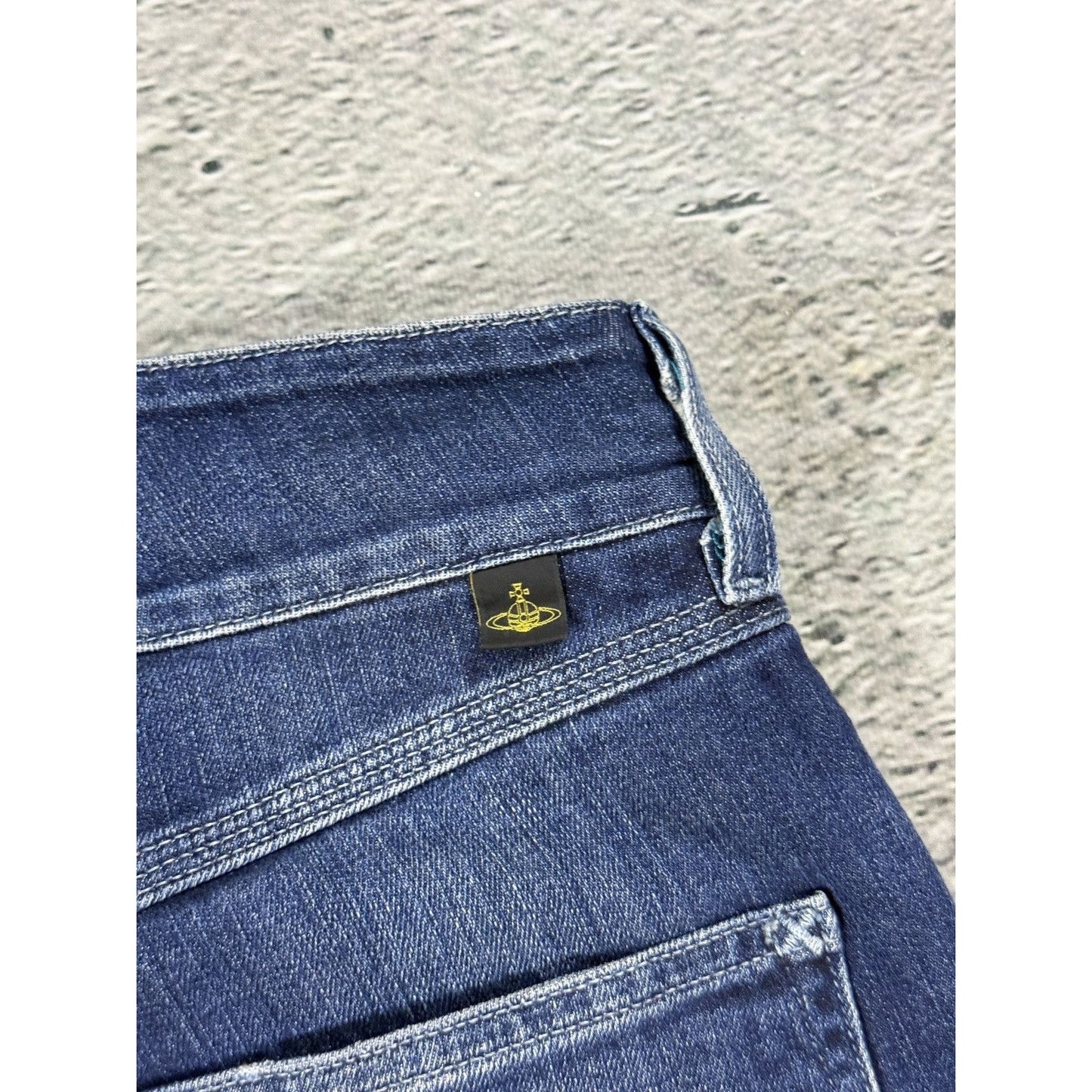 Vivienne Westwood x Lee jorts Denim Rock n' Roll Shorts