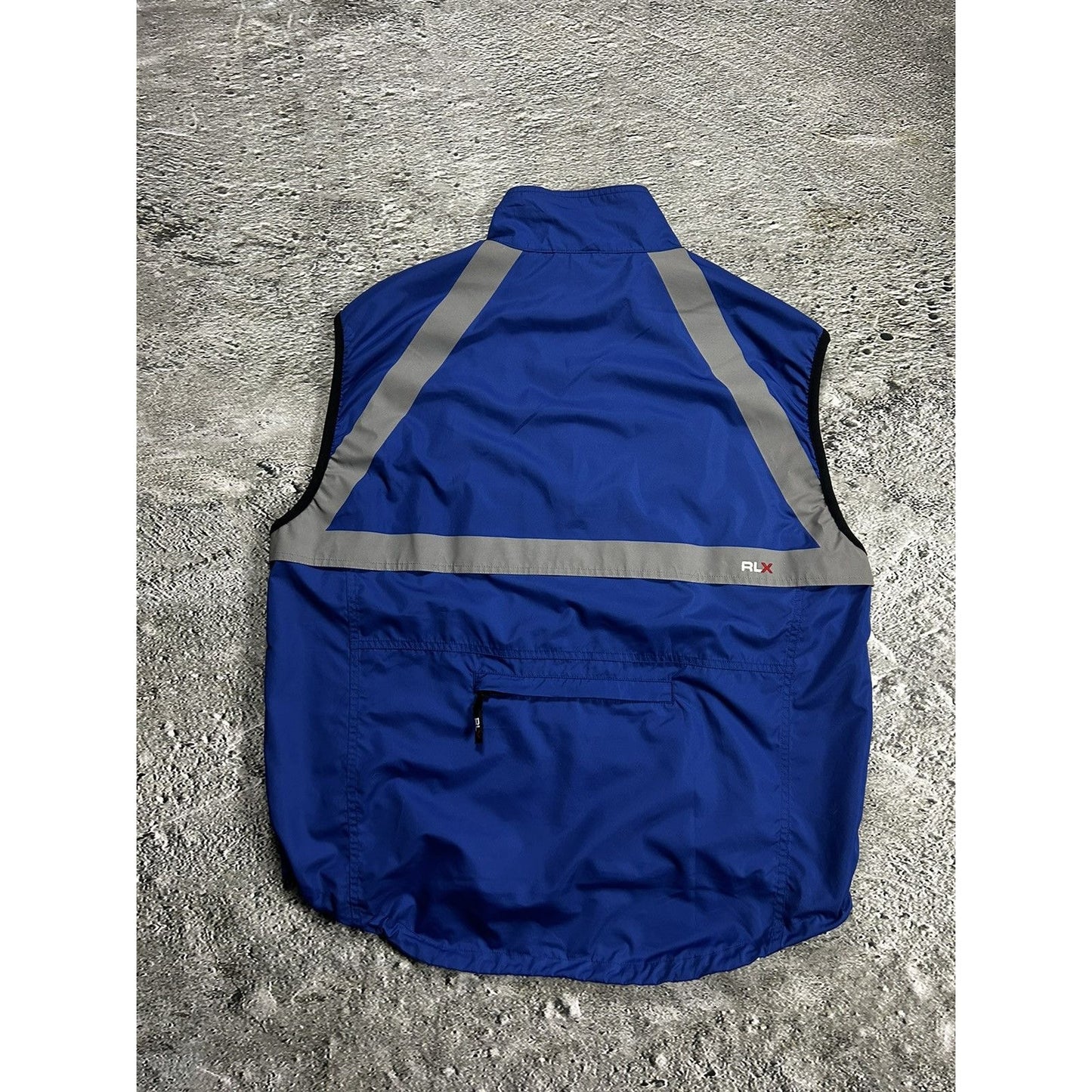 Polo Sport RLX vest windbreaker vintage blue Ralph Lauren