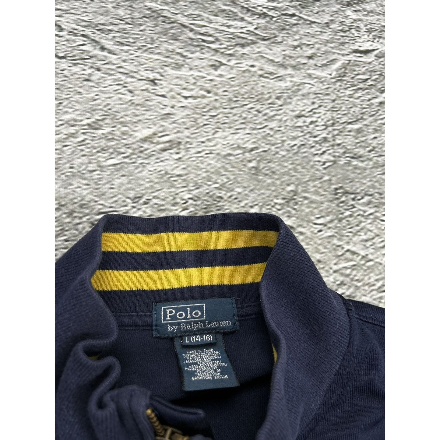 Chief Keef Polo Ralph Lauren zip sweatshirt big pony