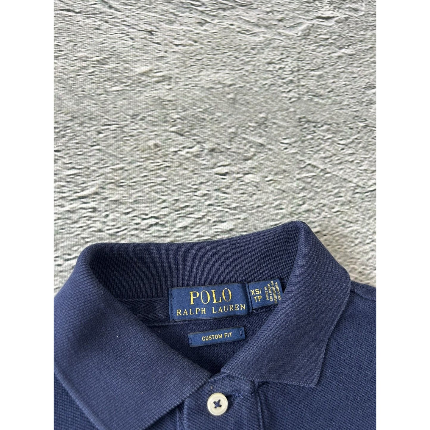 Chief Keef Polo Ralph Lauren Los Angeles vintage navy polo