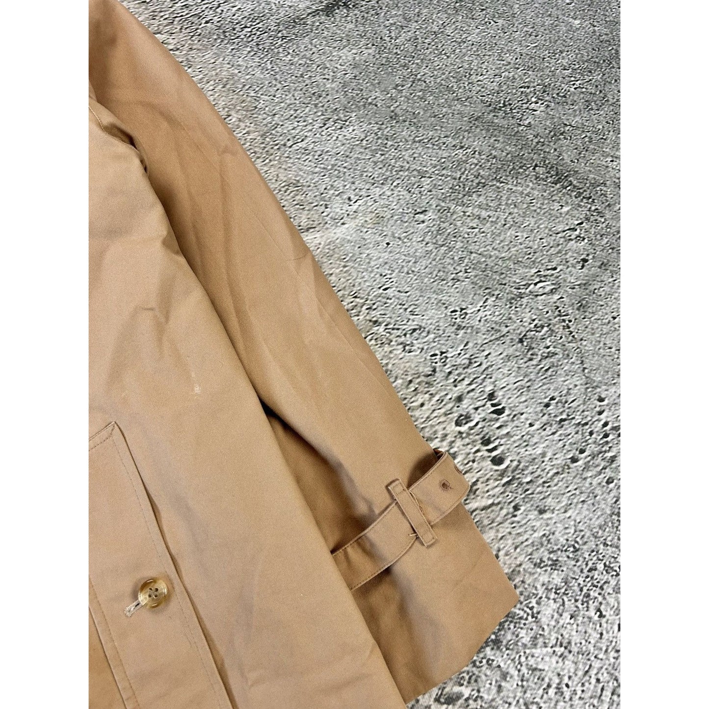 Burberrys coat trench beige vintage