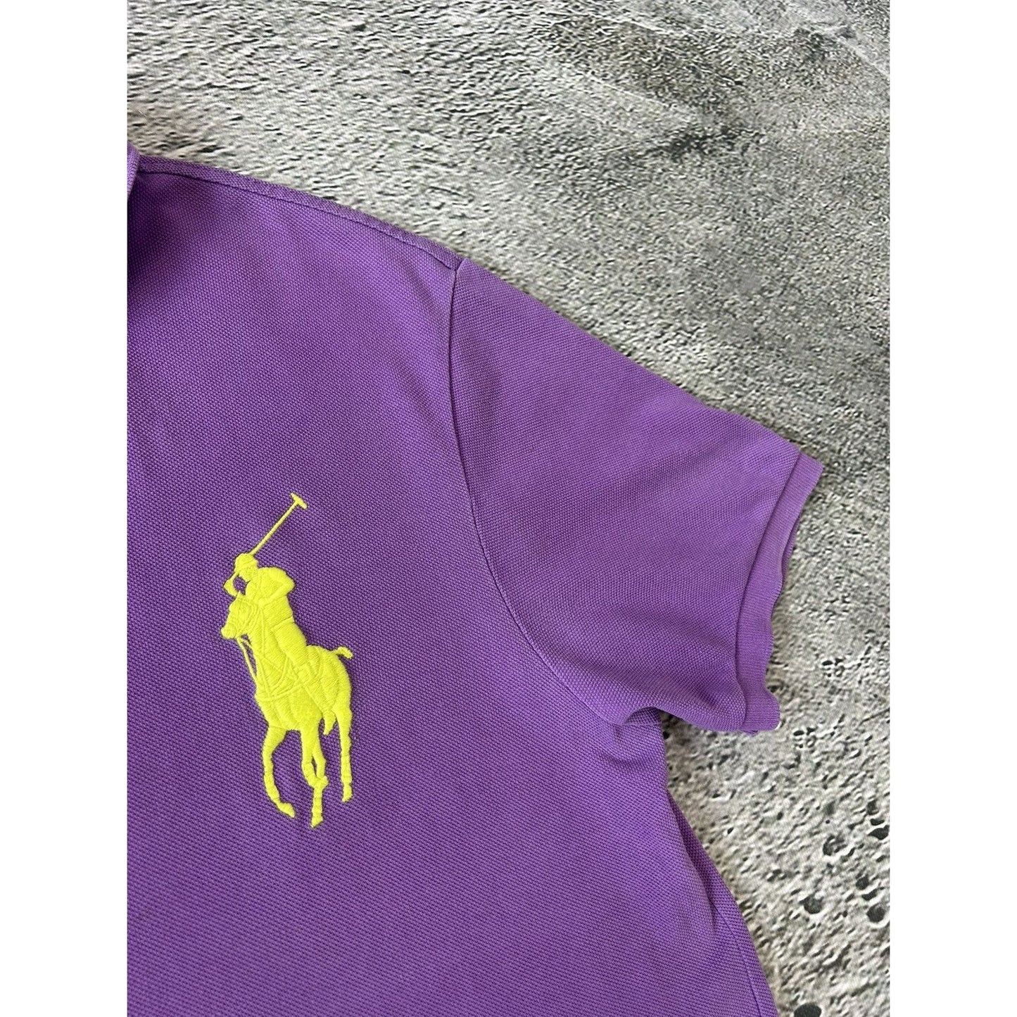 Chief Keef Polo Ralph Lauren vintage purple T-shirt big pony