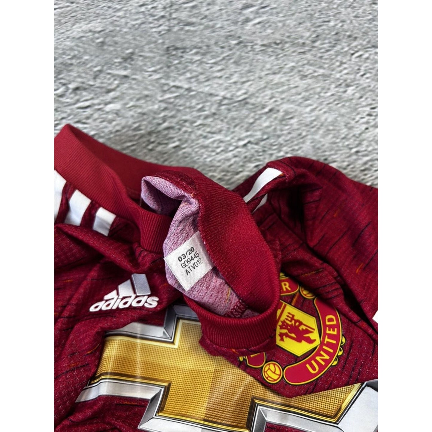 Manchester United jersey adidas 2020/2021 heat dry red
