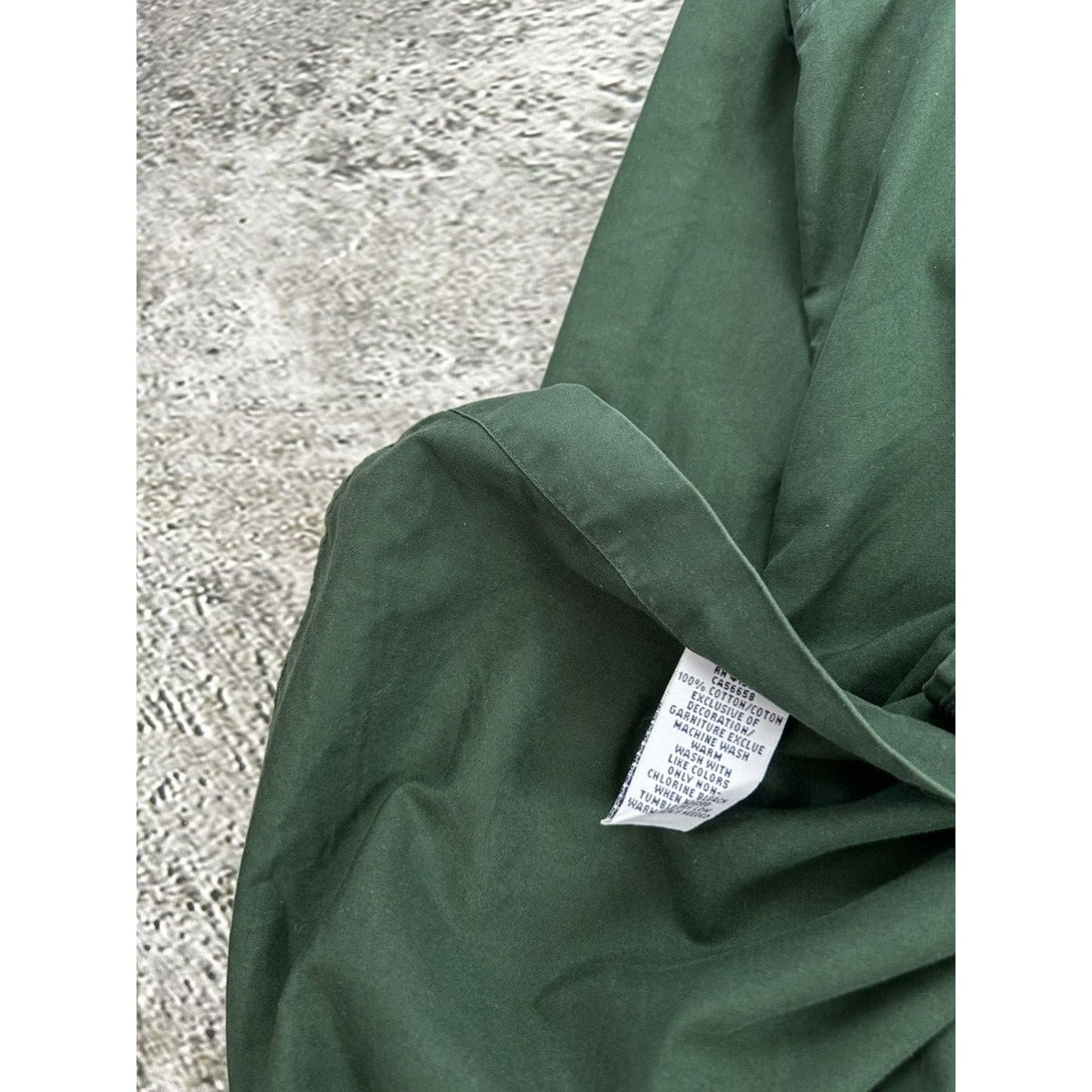 Polo Ralph Lauren green shirt button up longsleeve plain