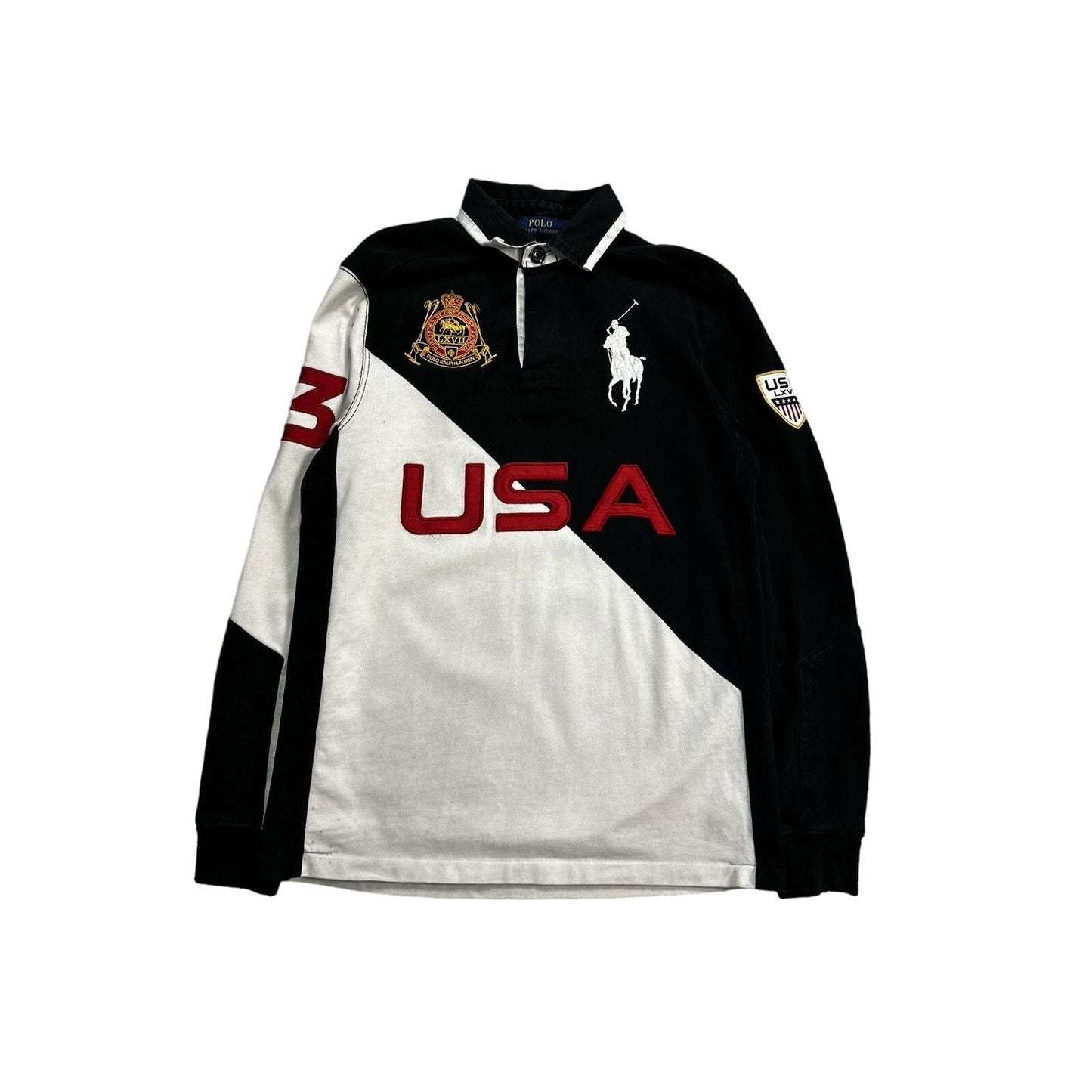 Chief Keef Polo Ralph Lauren vintage longsleeve big pony USA