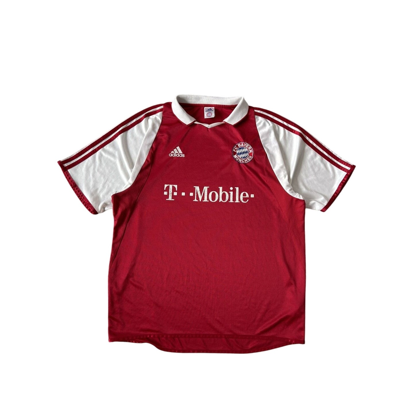 Adidas Bayern Munchen Jersey red T-Mobile 2003 2004