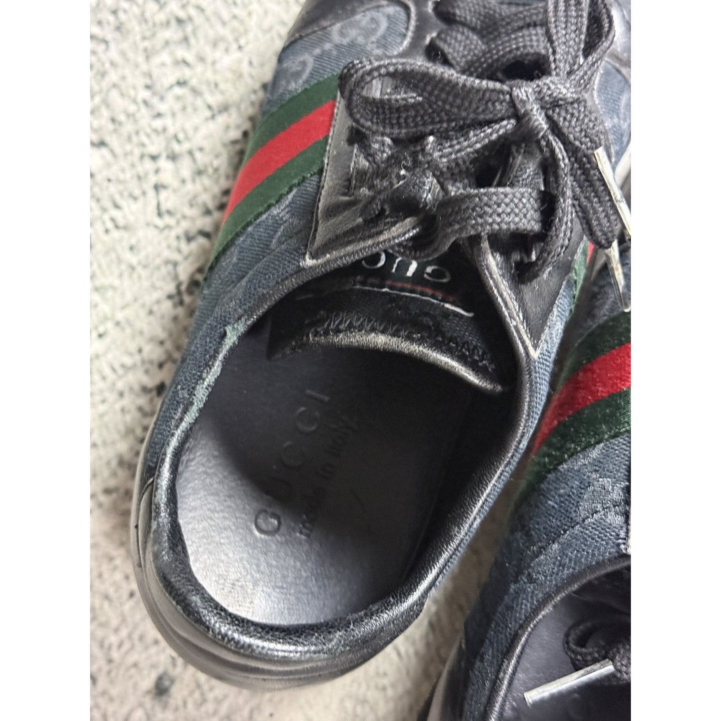 Gucci Sneakers black sport monogram vintage