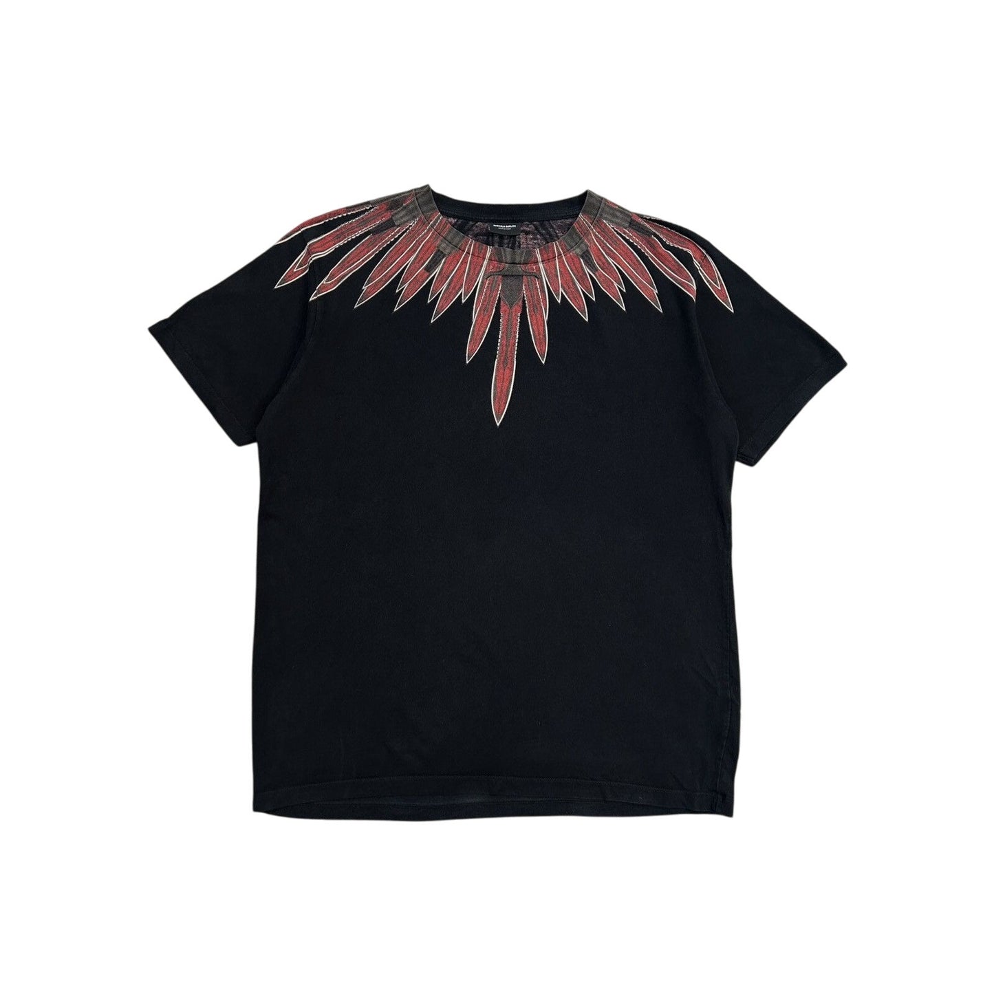 Marcelo Burlon Tee black red wings