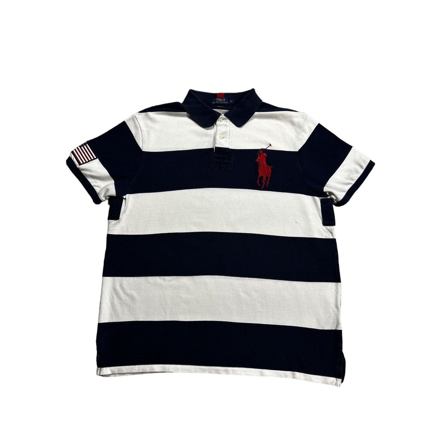 Polo Ralph Lauren USA Polo T-shirt Chief Keef vintage flag