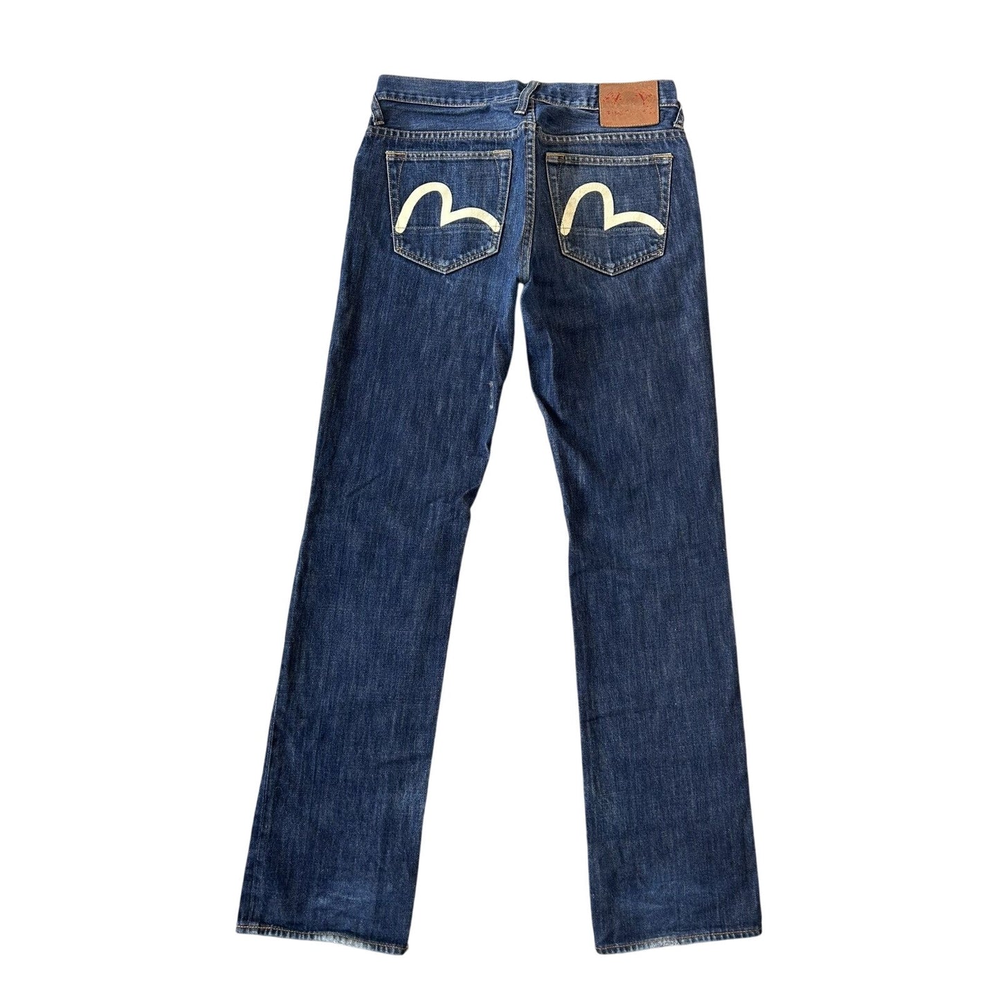 Evisu jeans vintage seagull logo denim pants blue Genes