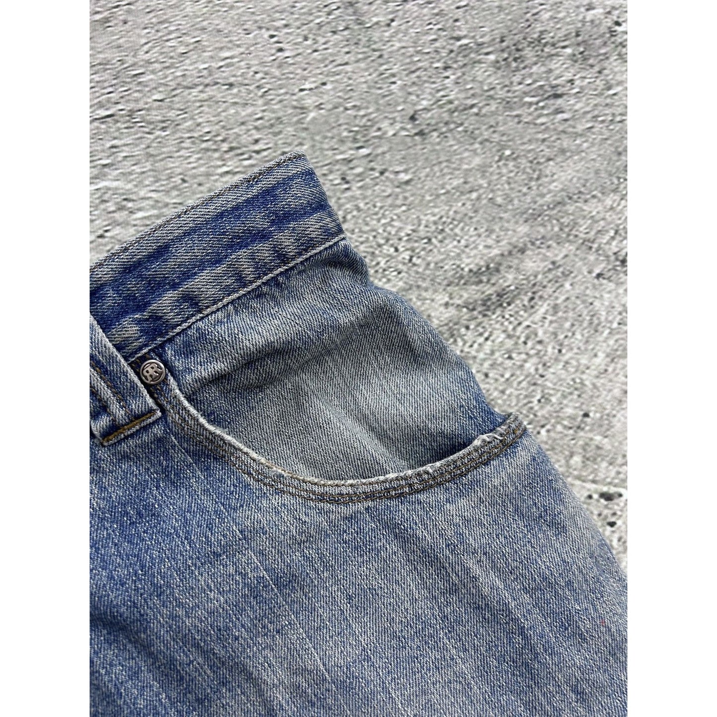 Pelle Pelle vintage blue jeans Richroot Y2K baggy denim