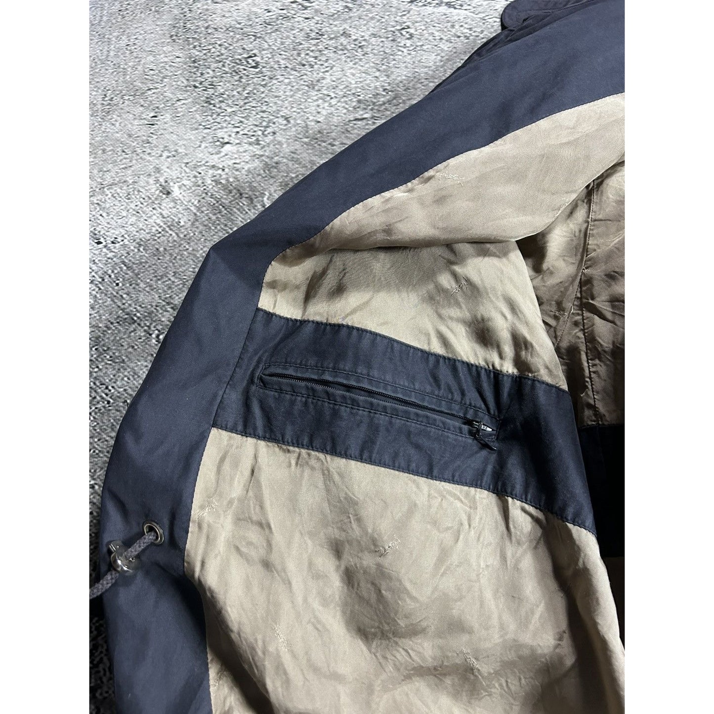 Yves Saint Laurent vintage navy coat