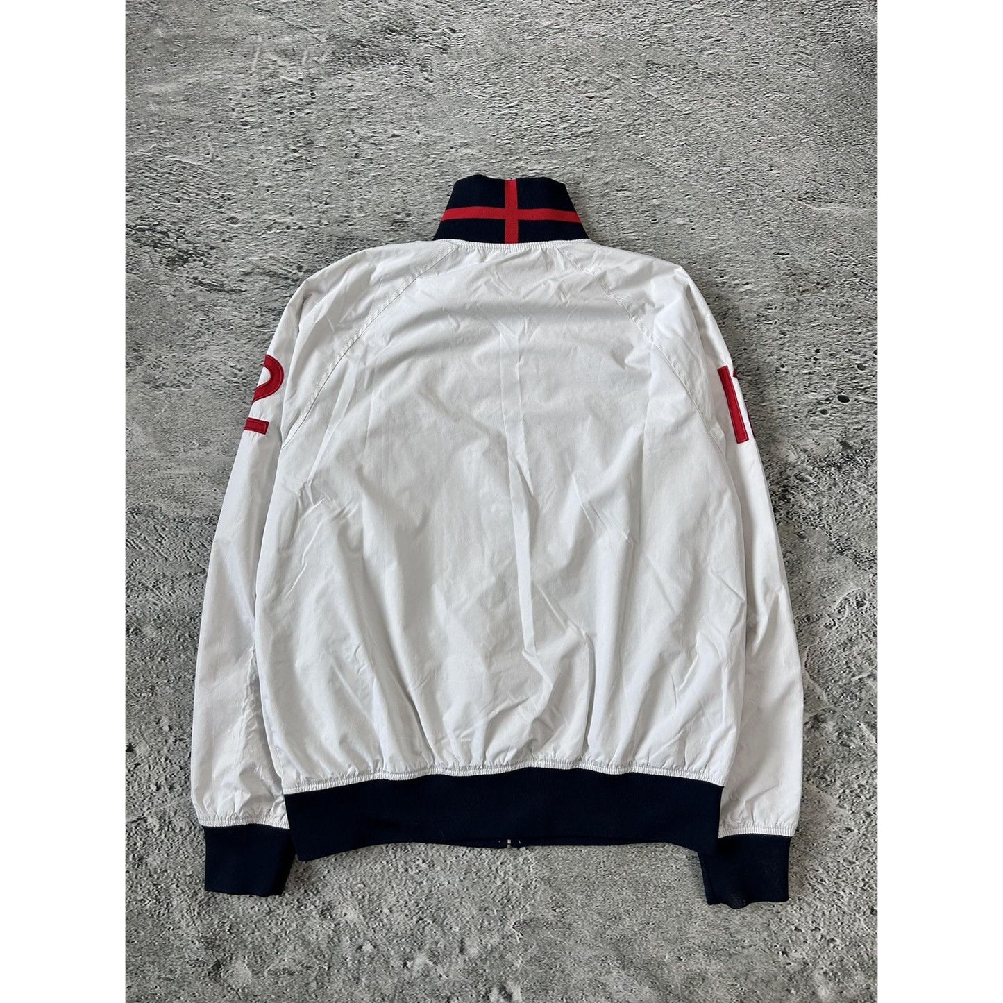 Chief Keef Polo Ralph Lauren bomber jacket England white