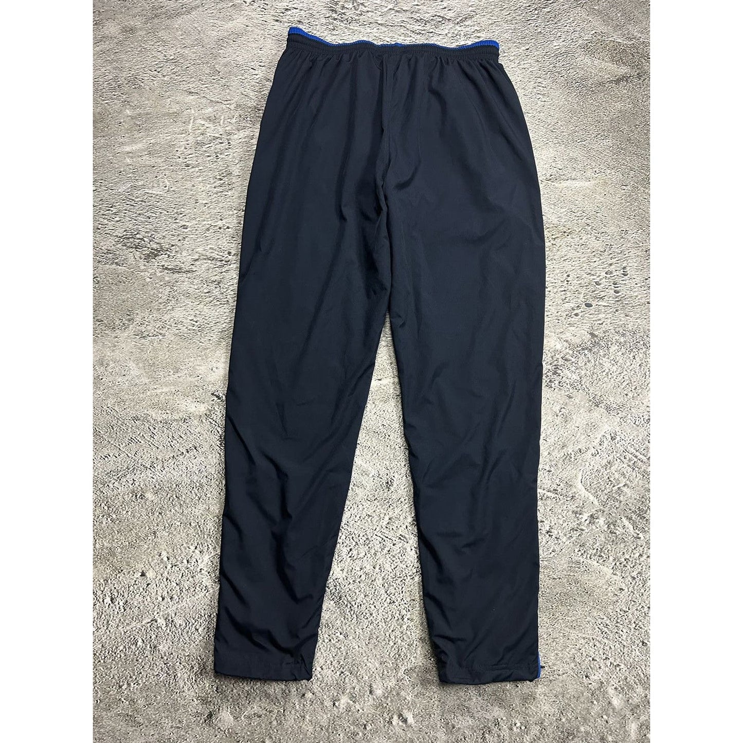 Nike track suit vintage navy nylon pants jacket drill Y2K