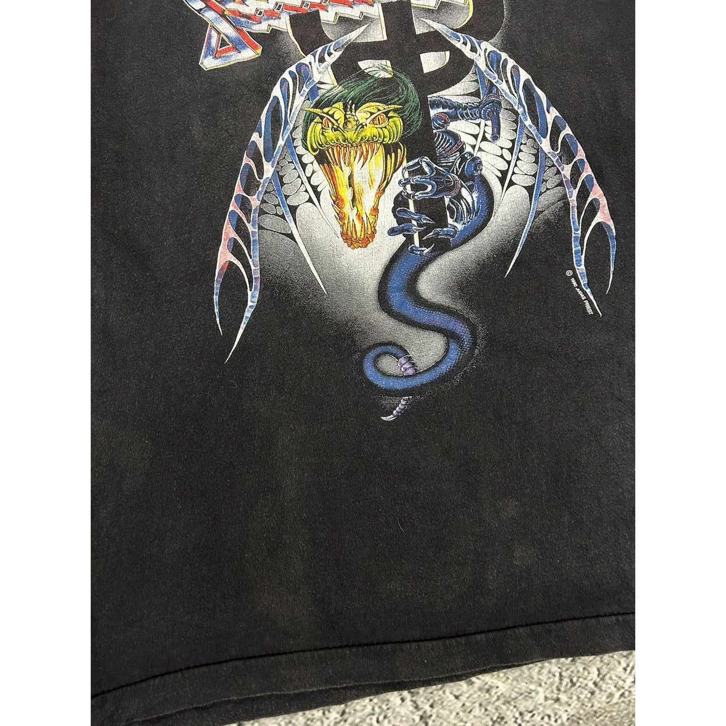 Judas Priest 1991 Painkiller World Tour tee