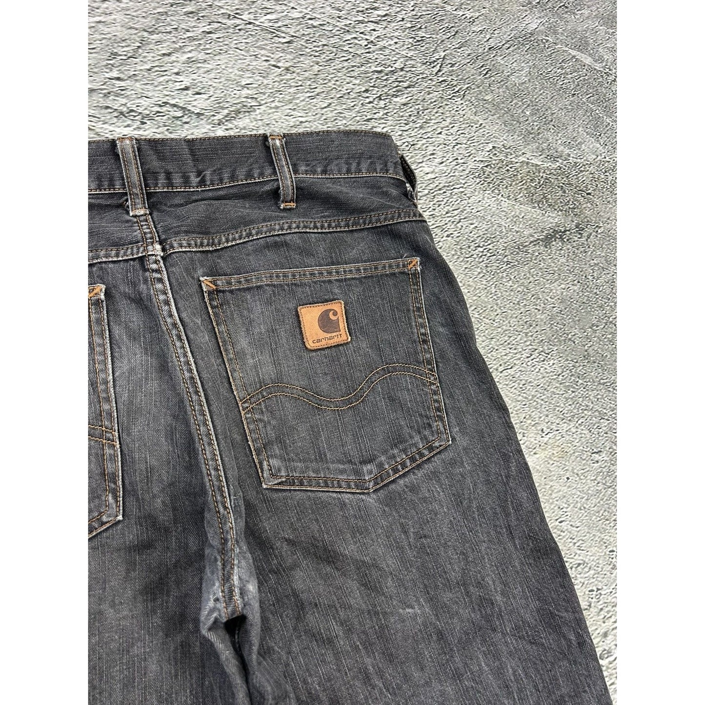 Carhartt jeans Western pant workwear vintage pants dark grey