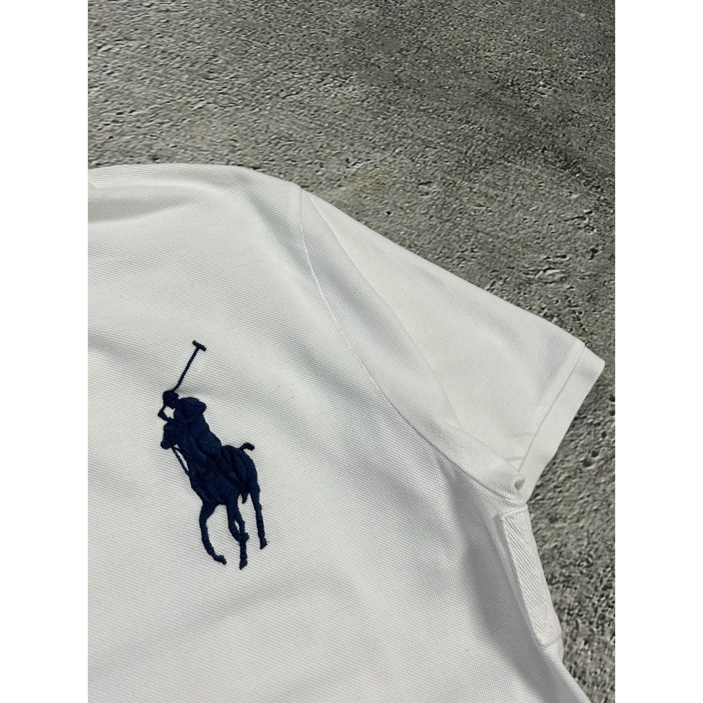 Chief Keef Polo Ralph Lauren vintage white big pony