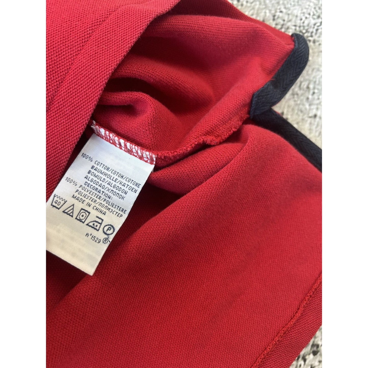 Chief Keef Polo Ralph Lauren Spain vintage red polo shirt