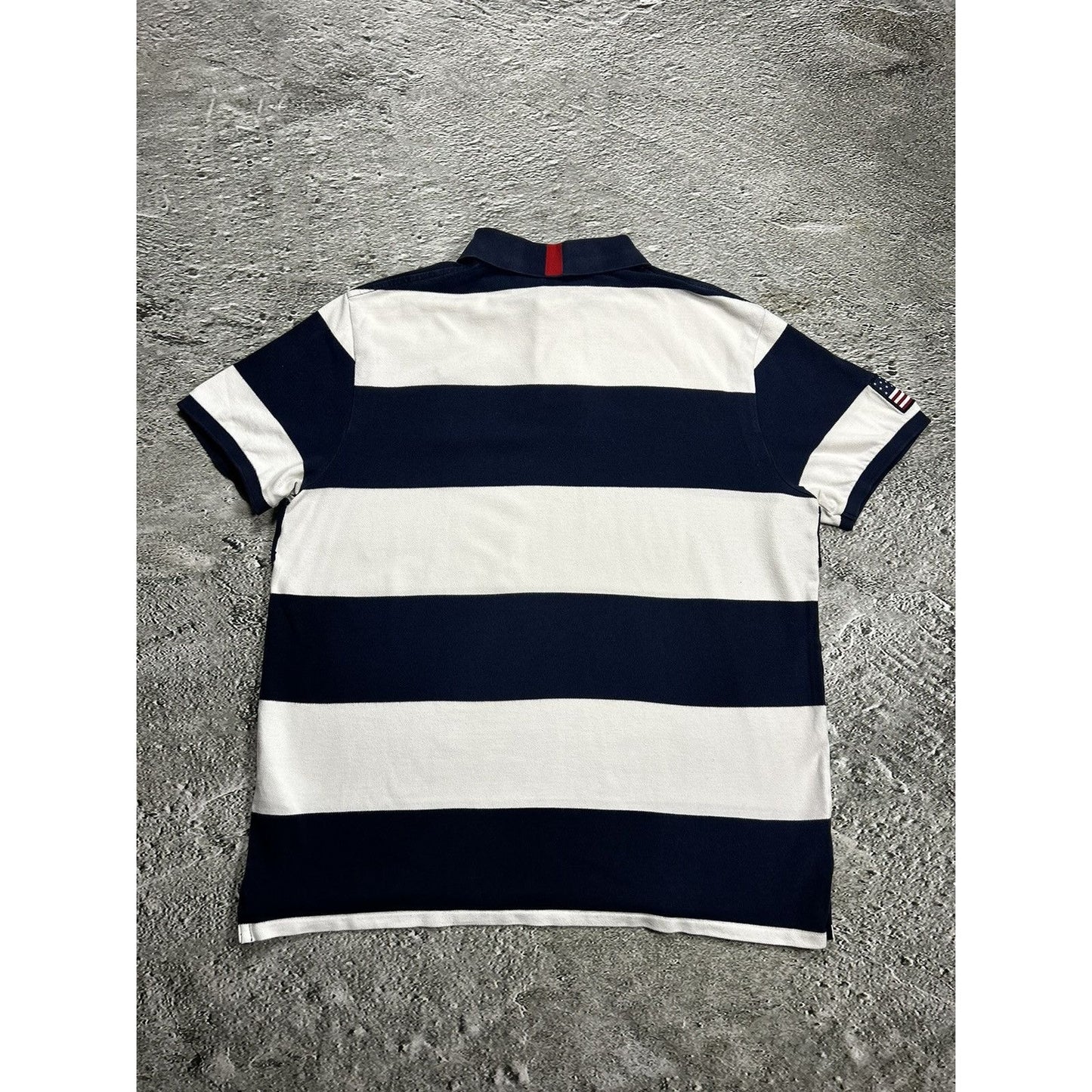 Polo Ralph Lauren USA Polo T-shirt Chief Keef vintage flag