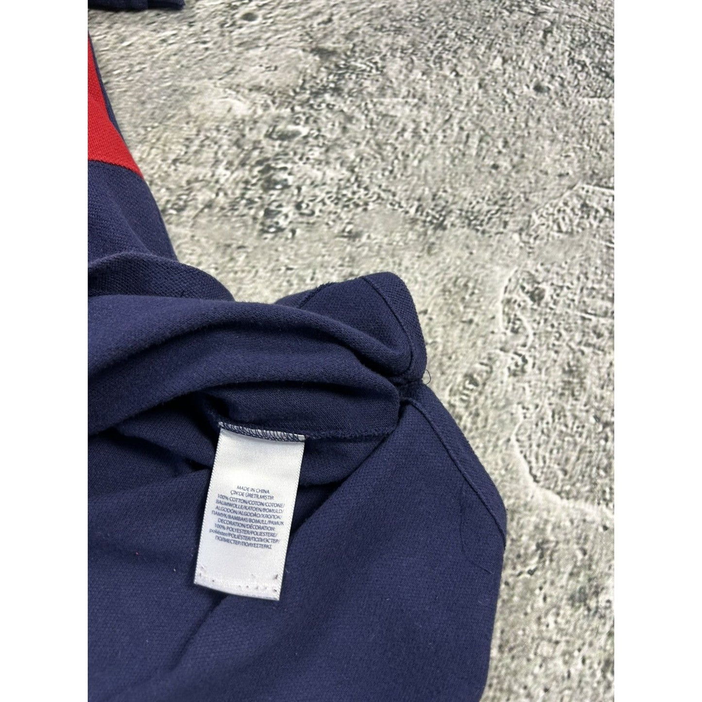Chief Keef Polo Ralph Lauren Great Britain vintage red navy