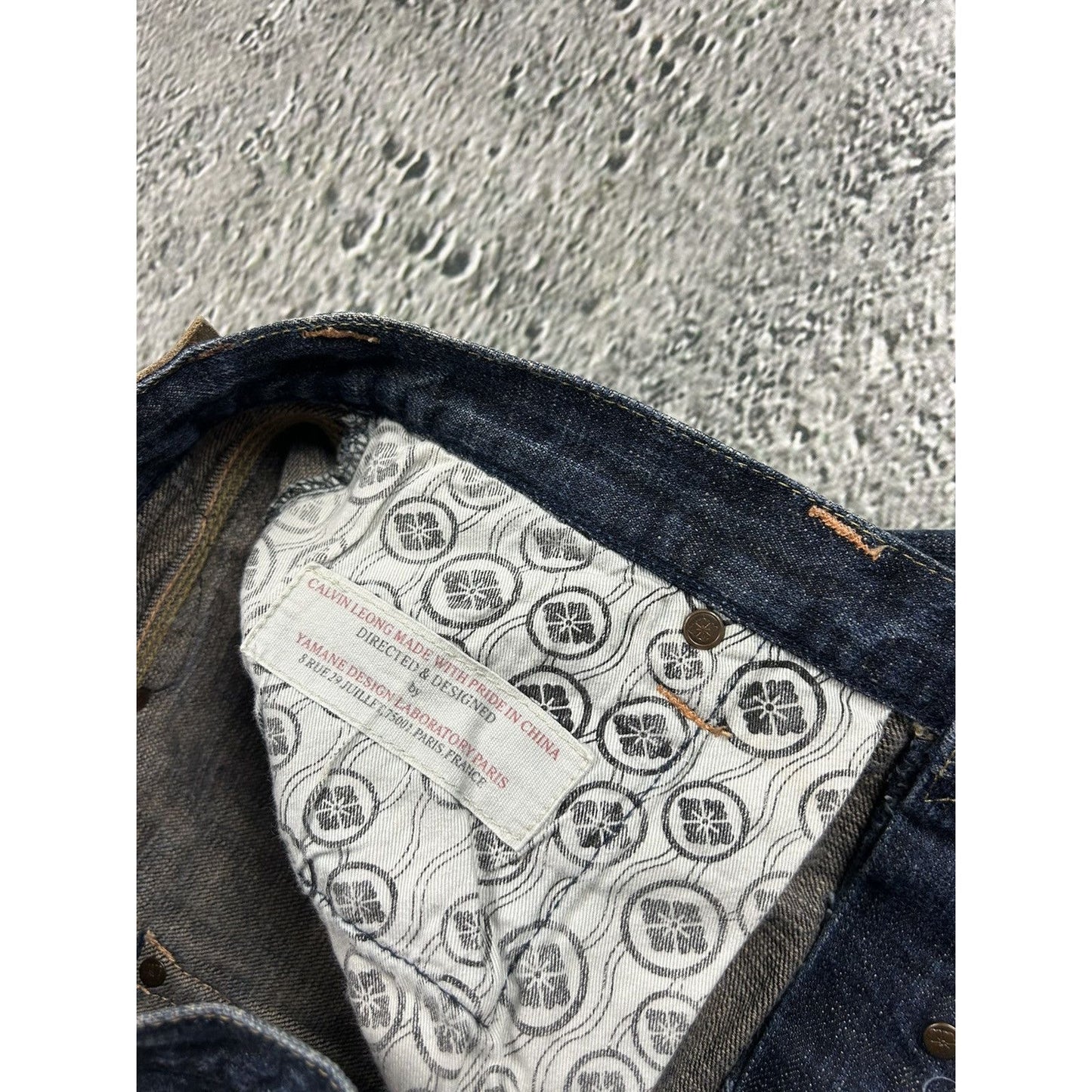 Evisu Yamane face jeans vintage selvedge denim Japan RARE