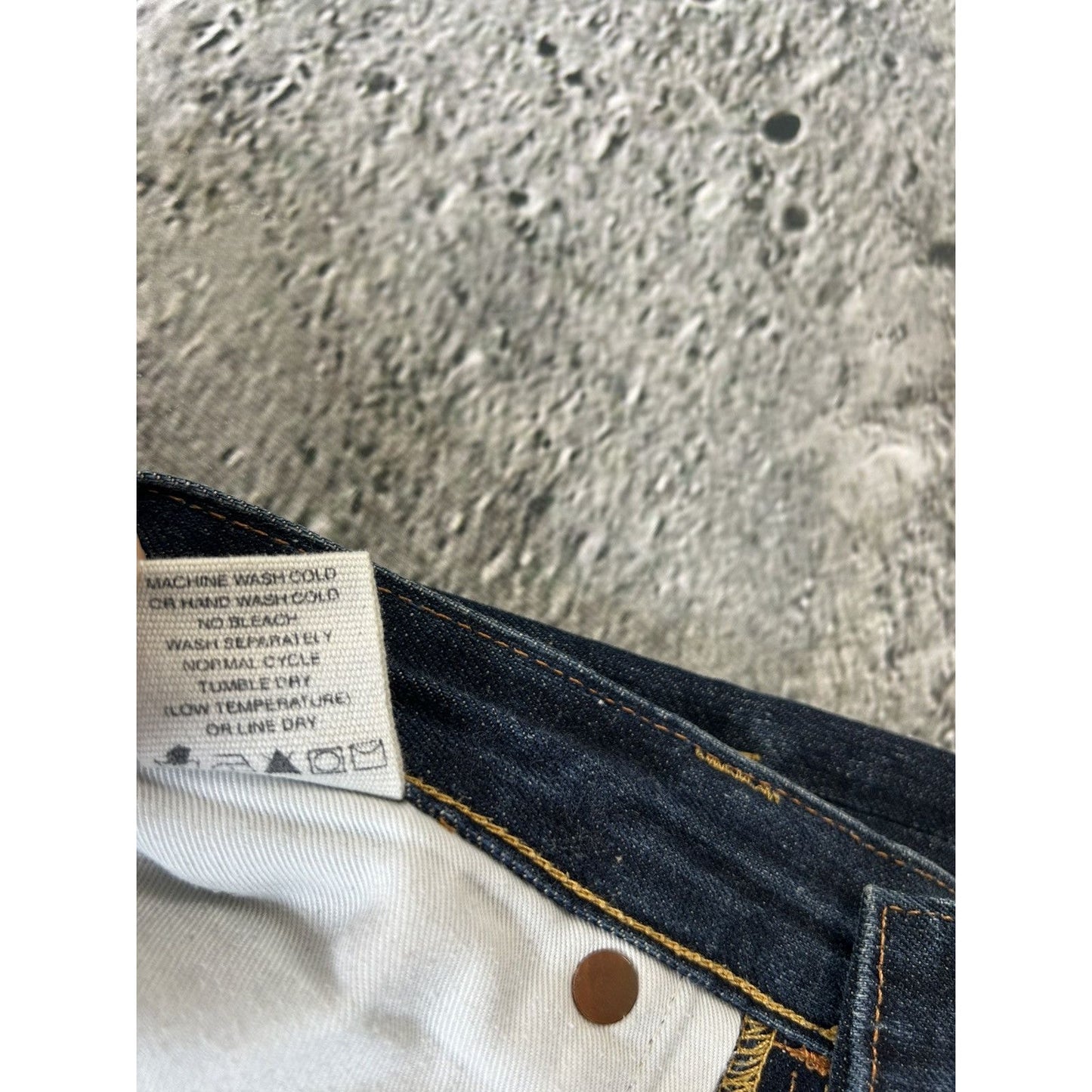 Evisu jeans vintage big logo selvedge denim Before Anyone