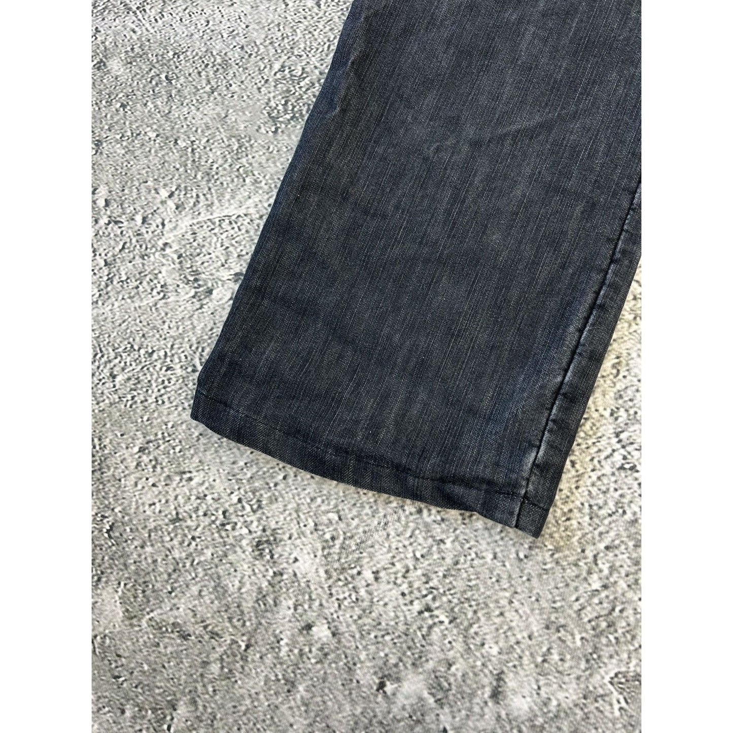 Y2K baggy jeans vintage black
