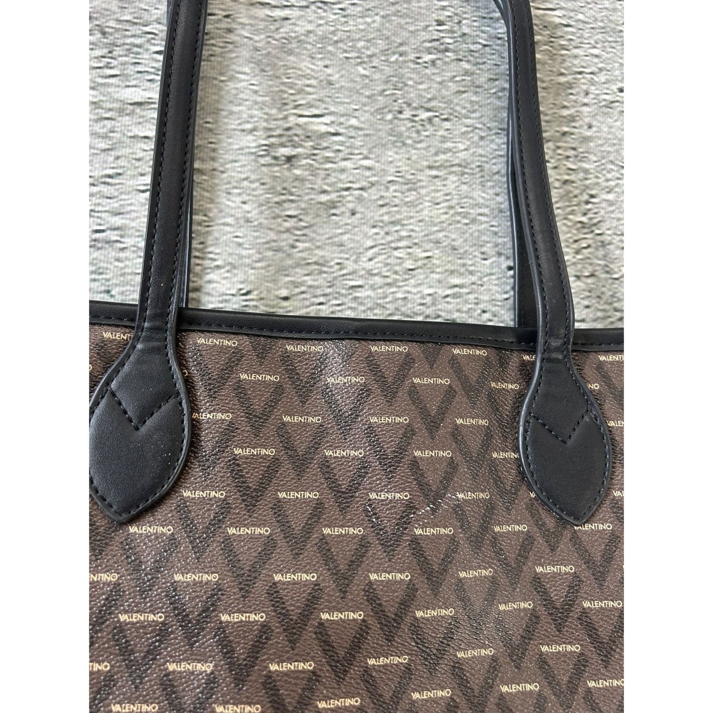 Valentino shopper Bag monogram big logo