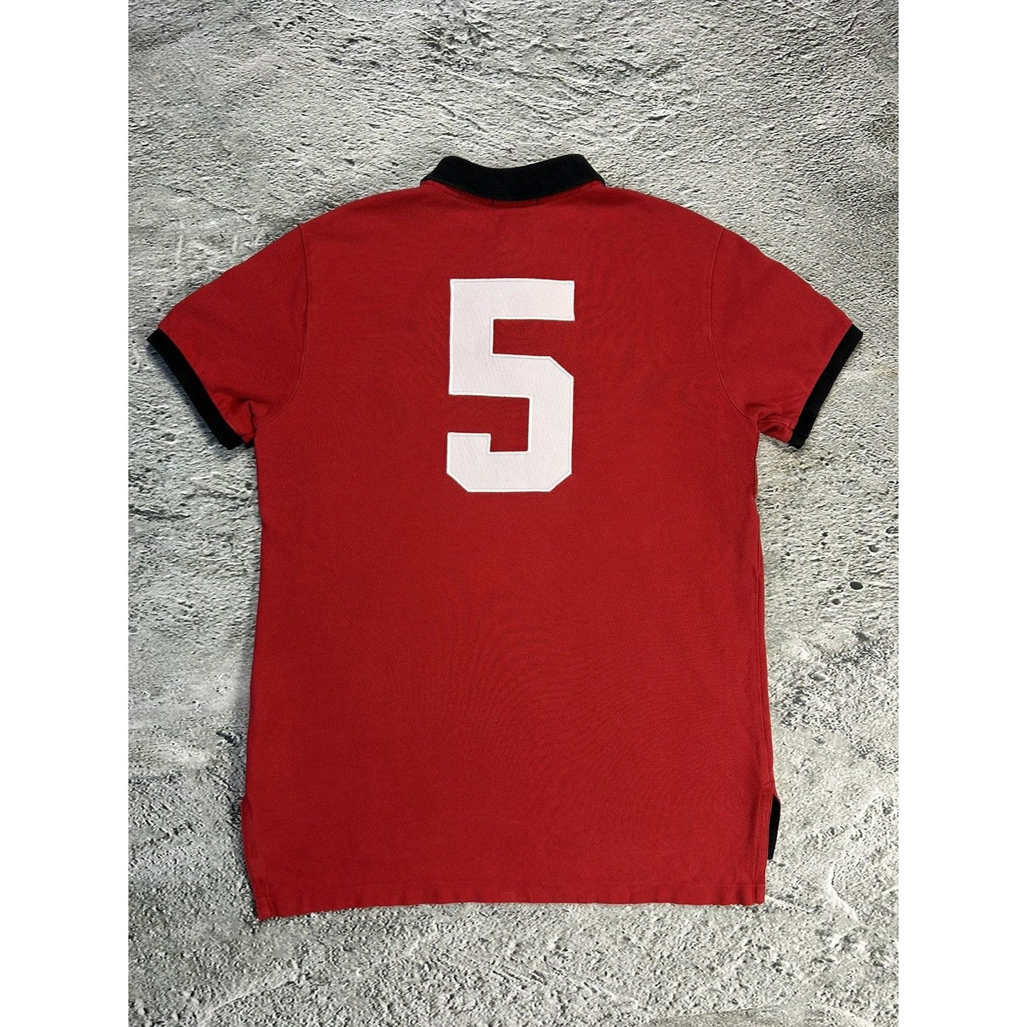 Chief Keef Polo Ralph Lauren Milan Red polo T-shirt