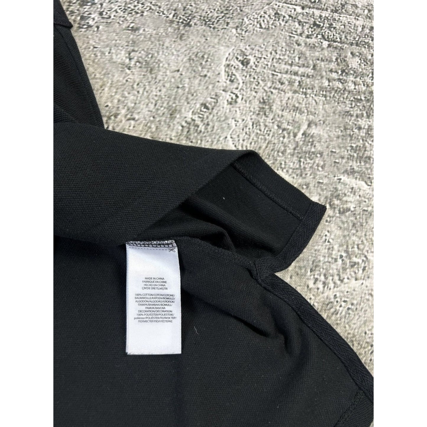 Chief Keef Polo Ralph Lauren New York black Polo T-shirt