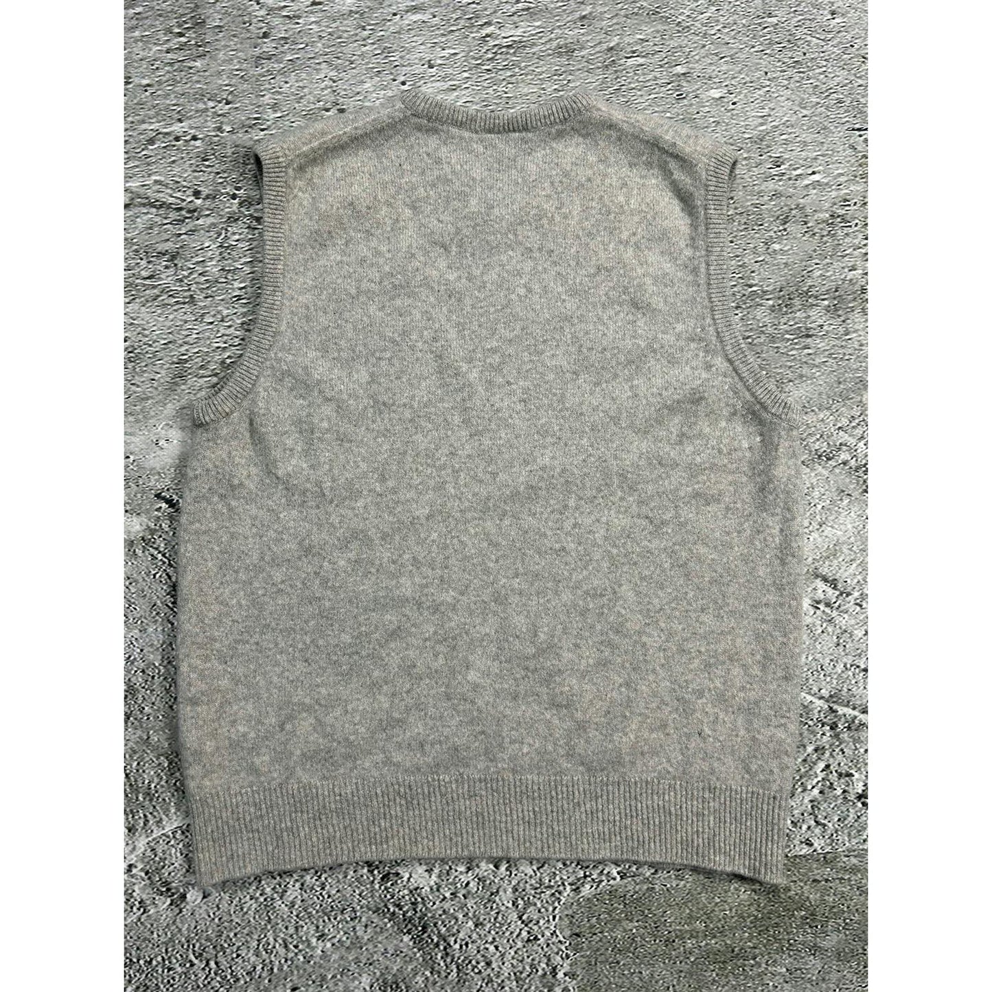 Nike vintage grey sweater vest tennis Y2K