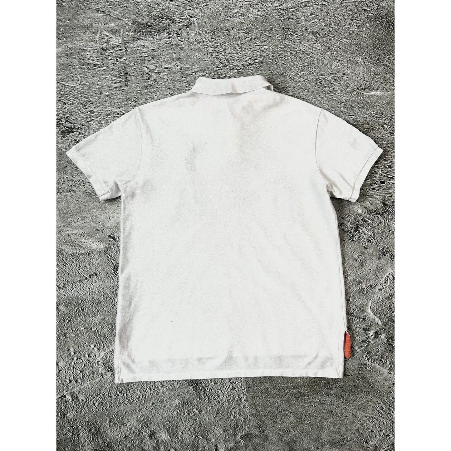 Chief Keef Polo Ralph Lauren vintage white polo USA T-shirt big pony