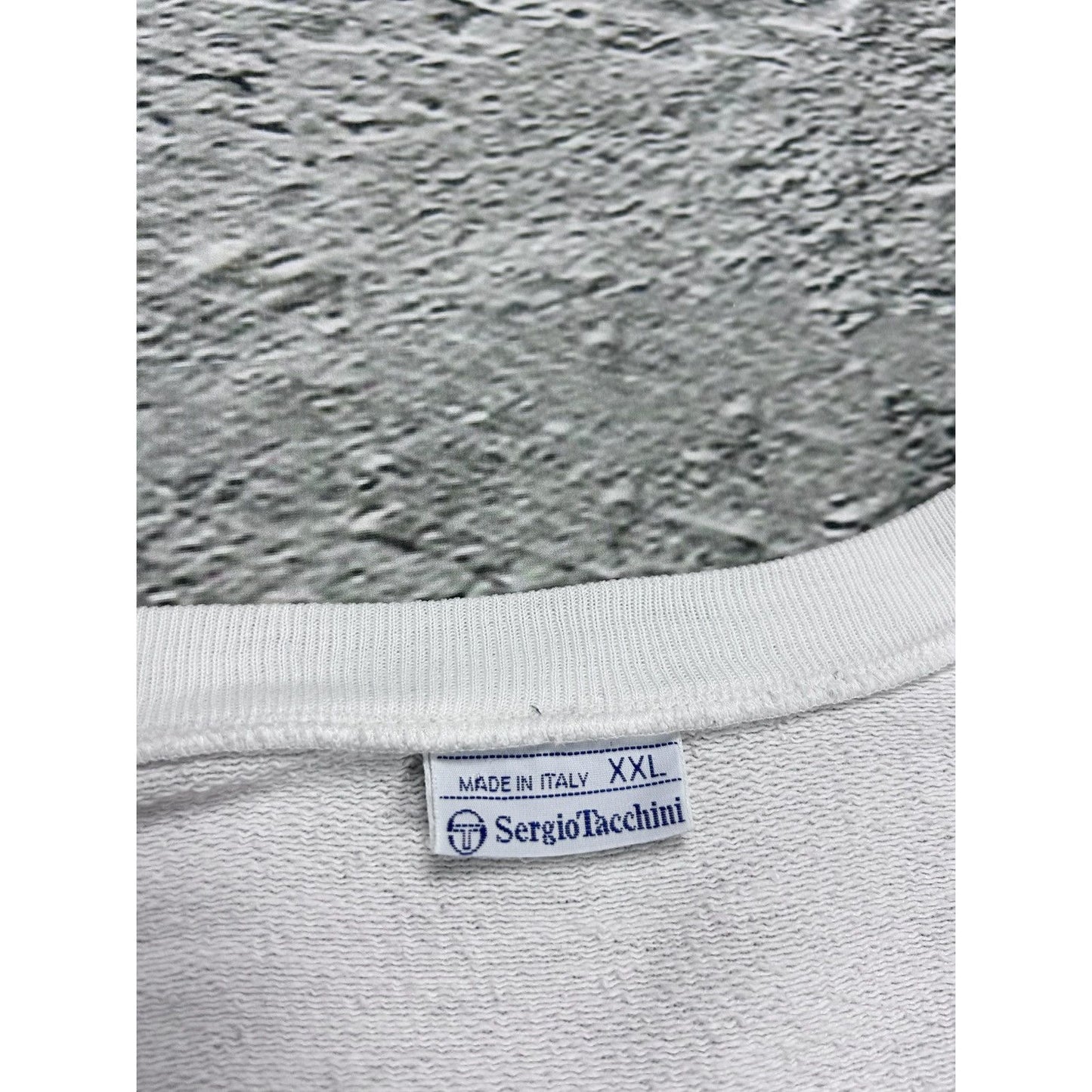 Sergio Tacchini vintage white sweater vest small logo