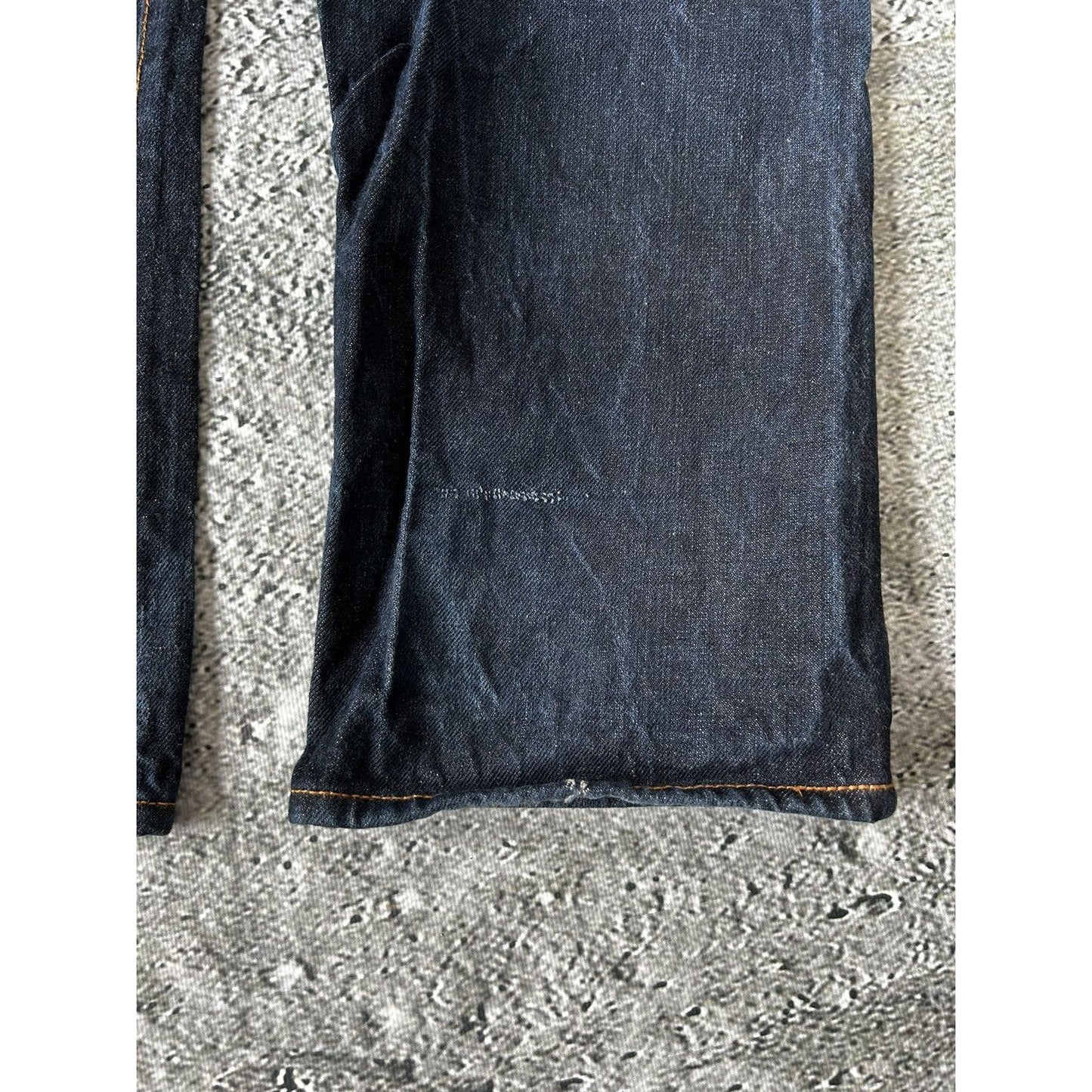Evisu jeans daicock big logo gold selvedge denim Japan