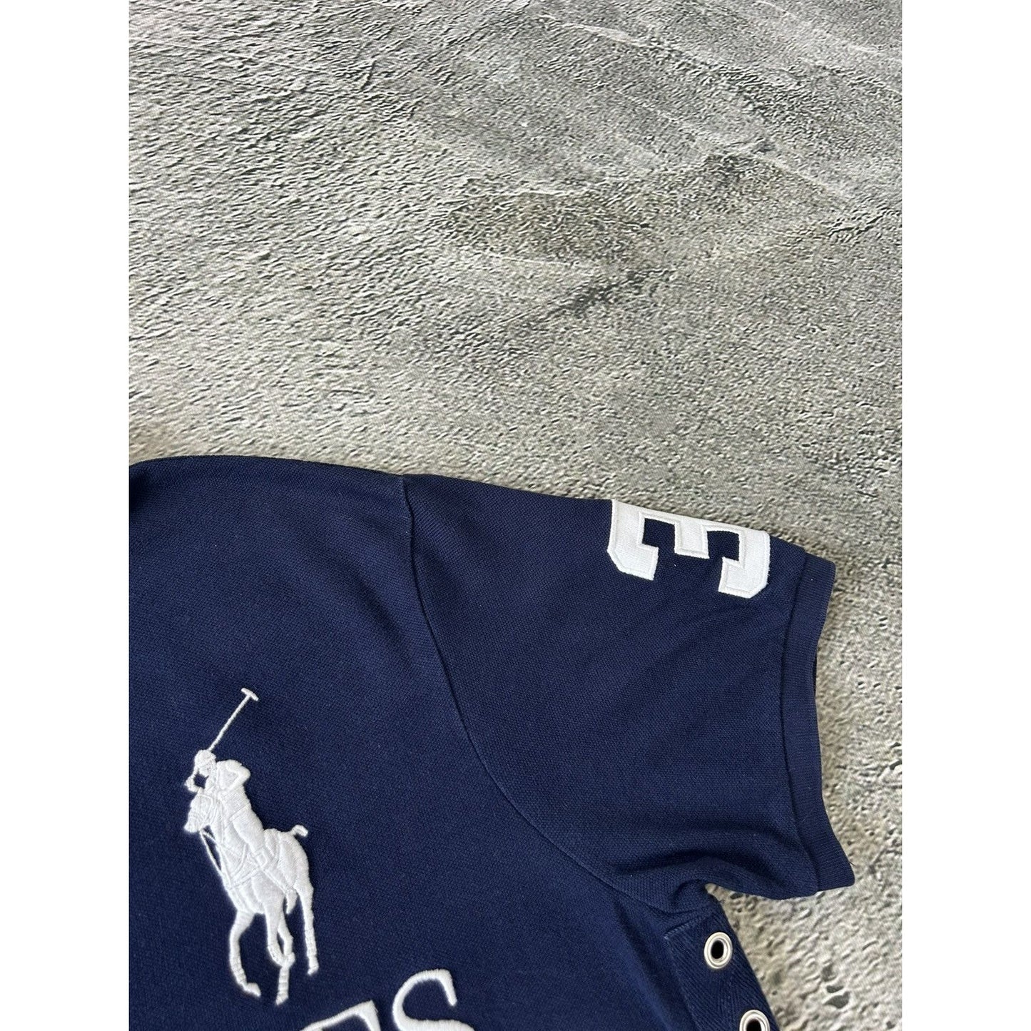 Chief Keef Polo Ralph Lauren Los Angeles vintage shirt navy