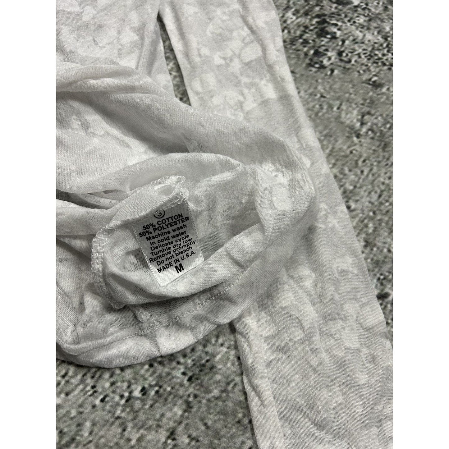 Affliction Vintage Y2K Longsleeve white big logo