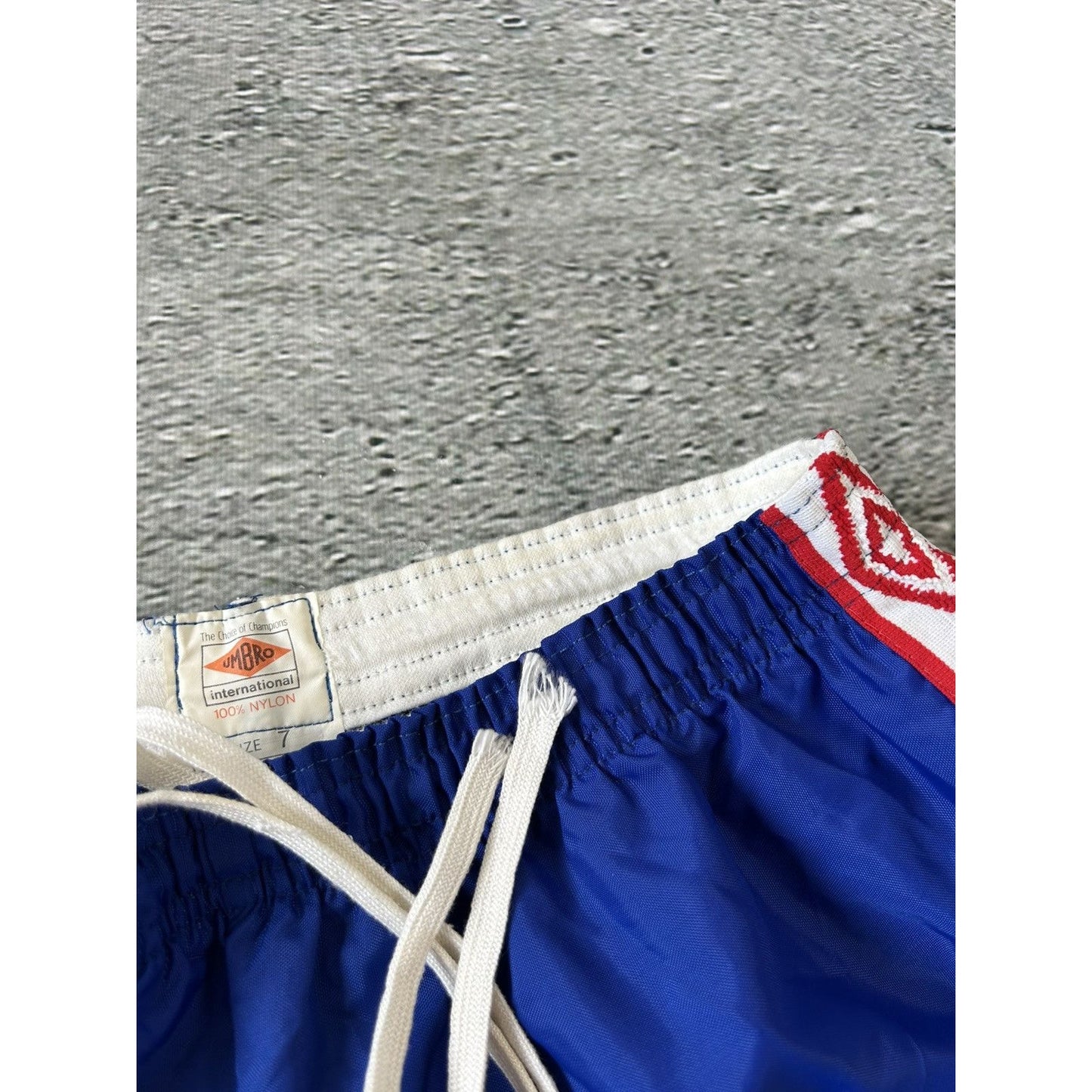 Umbro vintage blue shorts 70s