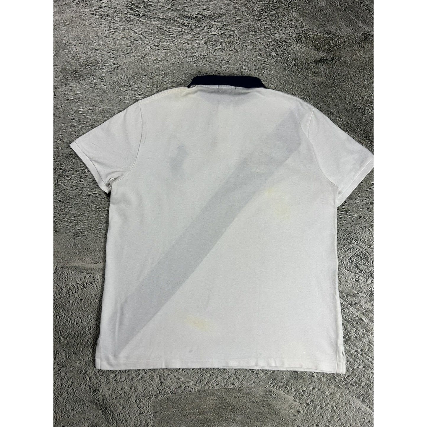 Chief Keef Polo Ralph Lauren vintage big pony white navy