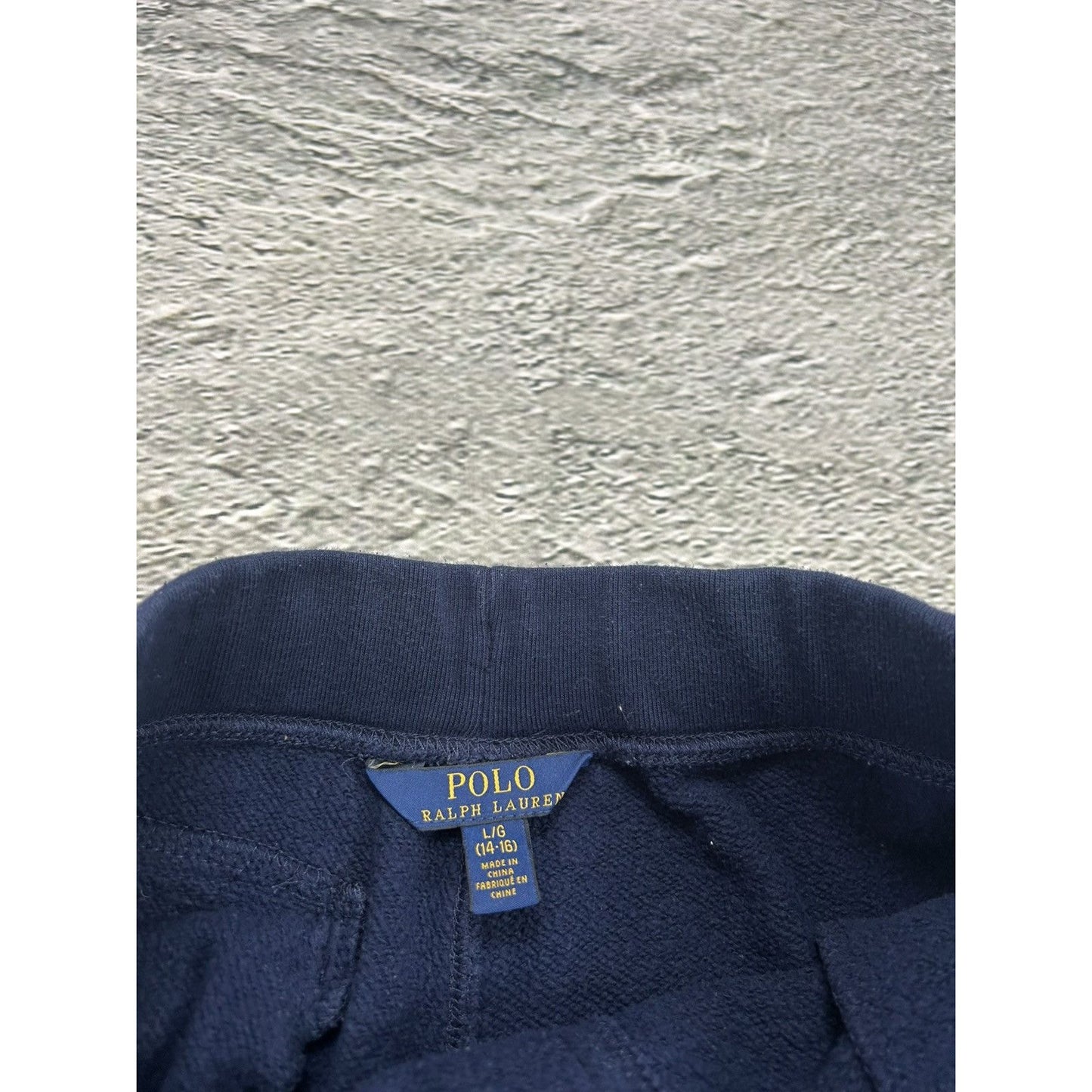 Polo Ralph Lauren sweatpants navy blue small pony red