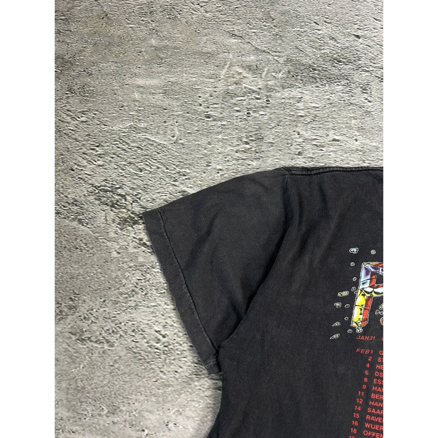 Judas Priest 1991 Painkiller World Tour tee