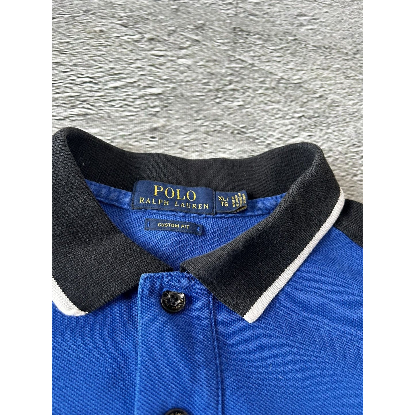 Chief Keef Polo Ralph Lauren vintage blue USA T-shirt big pony