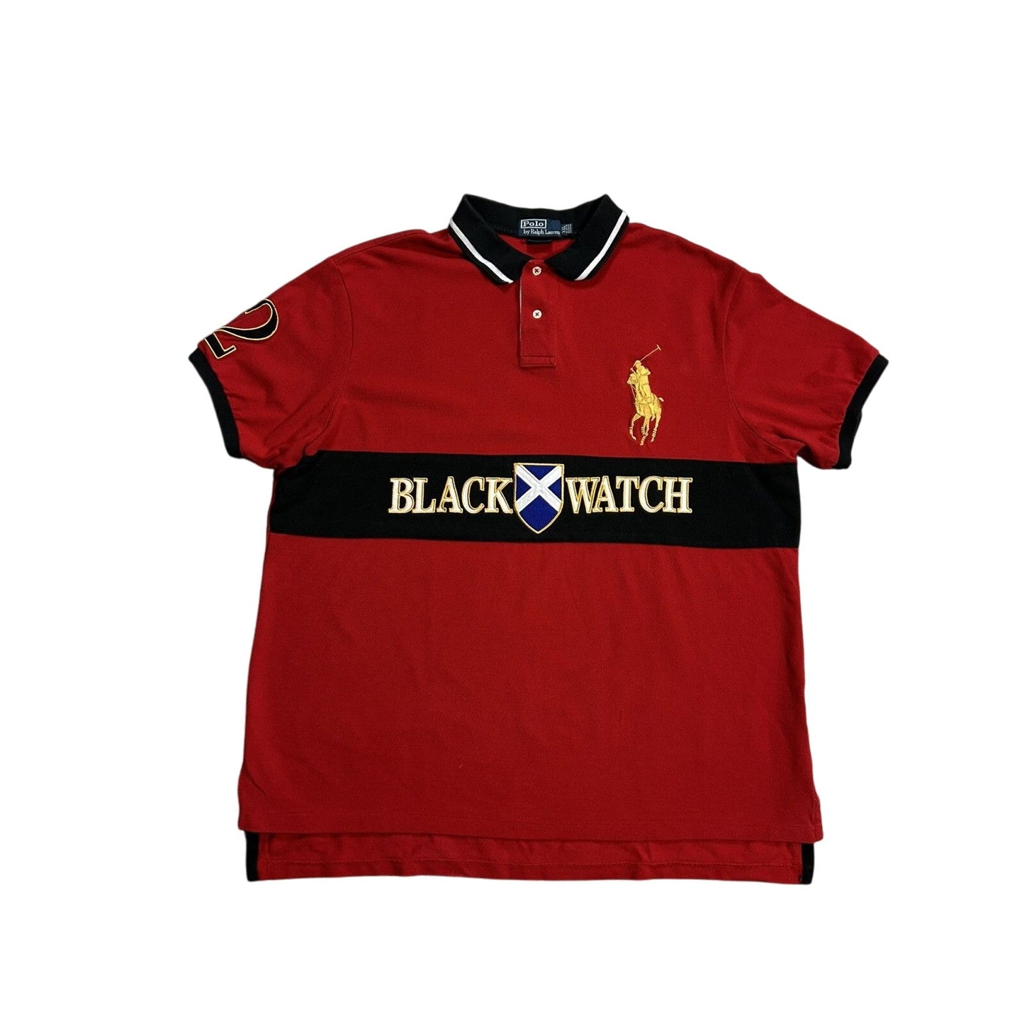 Chief Keef Polo Ralph Lauren T-shirt vintage red blackwatch