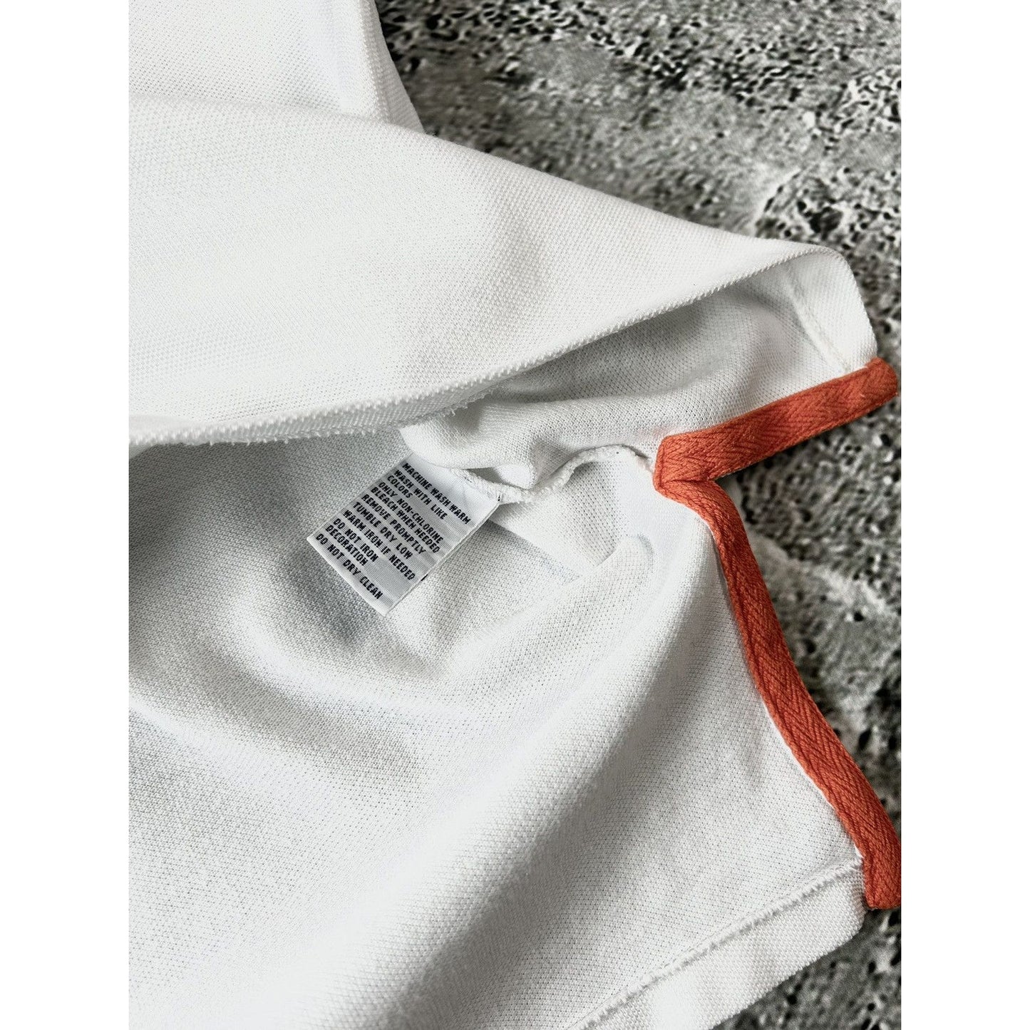 Chief Keef Polo Ralph Lauren vintage white polo USA T-shirt big pony
