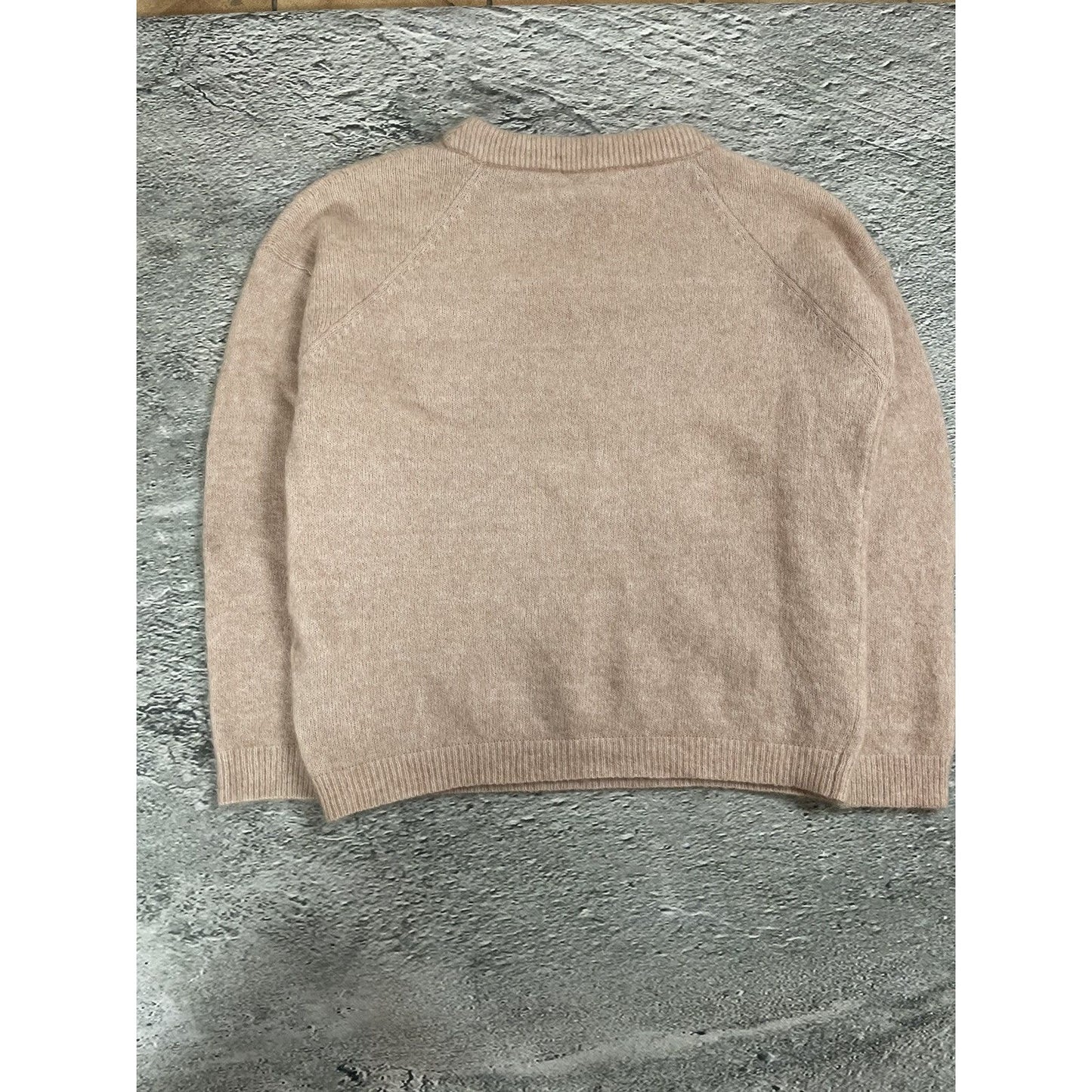 Acne Studios mohair sweater dramatic moh pink