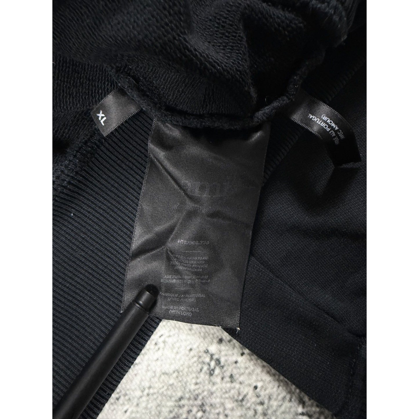 Ami Hoodie black small logo heart sweatshirt